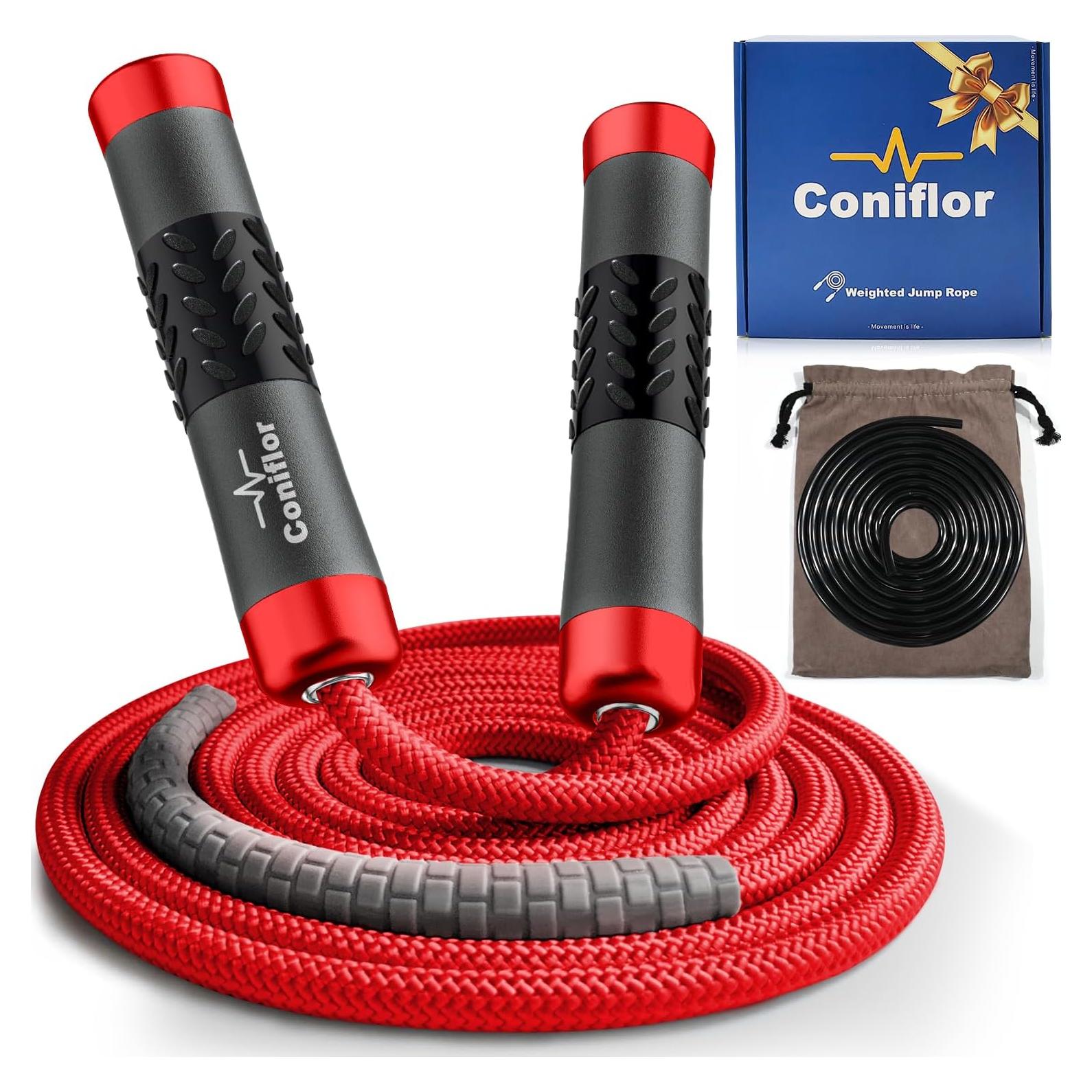 Cuerda de Salto con Peso Coniflor 0.39 kg Ajustable 9mm