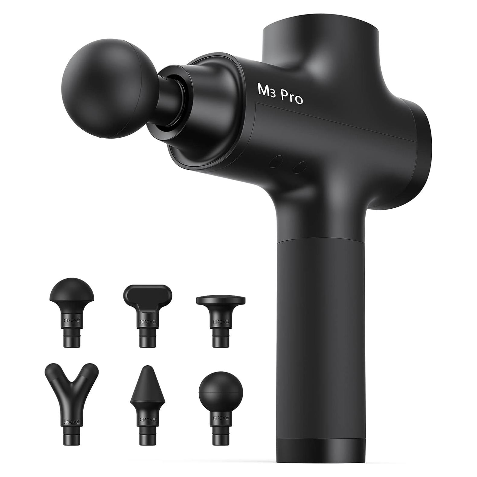 Pistola de Masaje Opove M3 Pro 2 Percusiva Negra 12mm 31.75kg