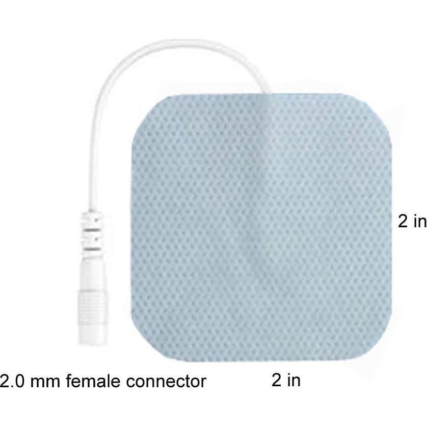 Electrodos Autoadhesivos TENS DL HEALTHCARE 24 Pzs 5.08x5.08 cm