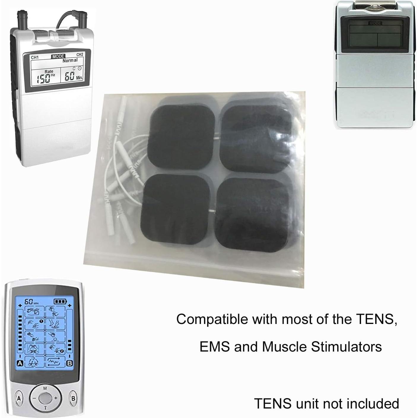 Electrodos Autoadhesivos TENS DL HEALTHCARE 24 Pzs 5.08x5.08 cm