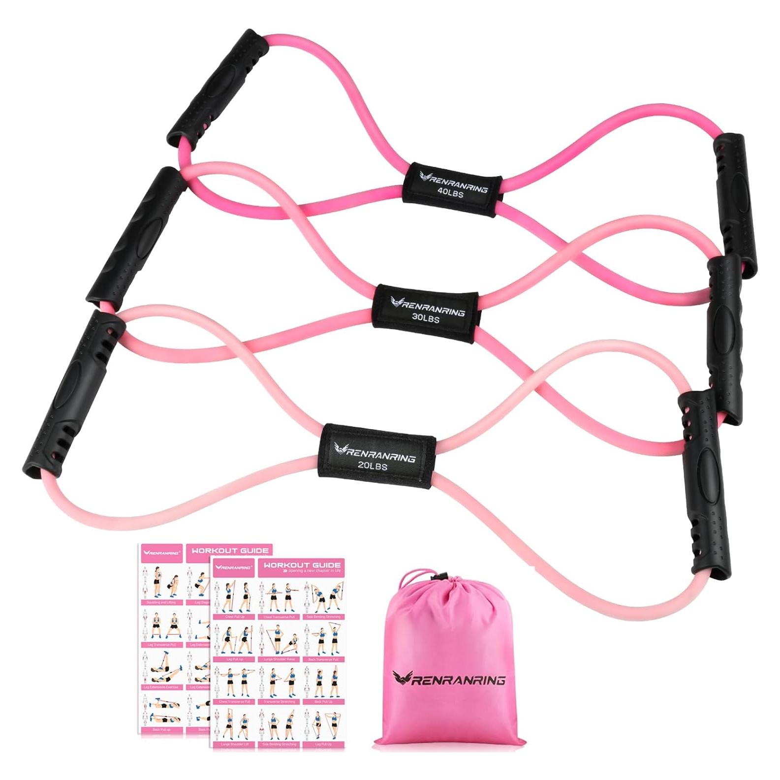 Banda de Resistencia RENRANRING Figura 8 - Juego de 3 Niveles