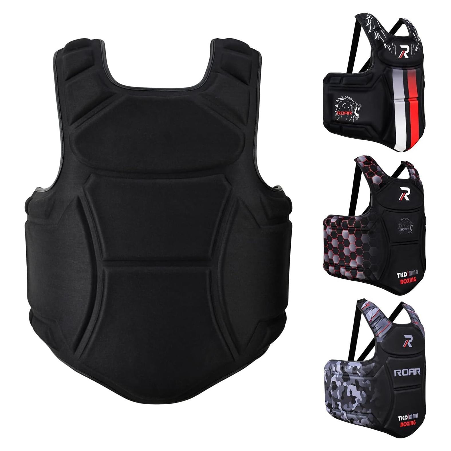 Protector de Pecho ROAR-INT Acolchado Gel MMA Unisex