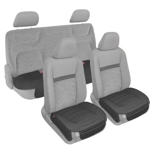 Cubiertas de Asiento Motor Trend MTSC-422 Negras con Almohadillas