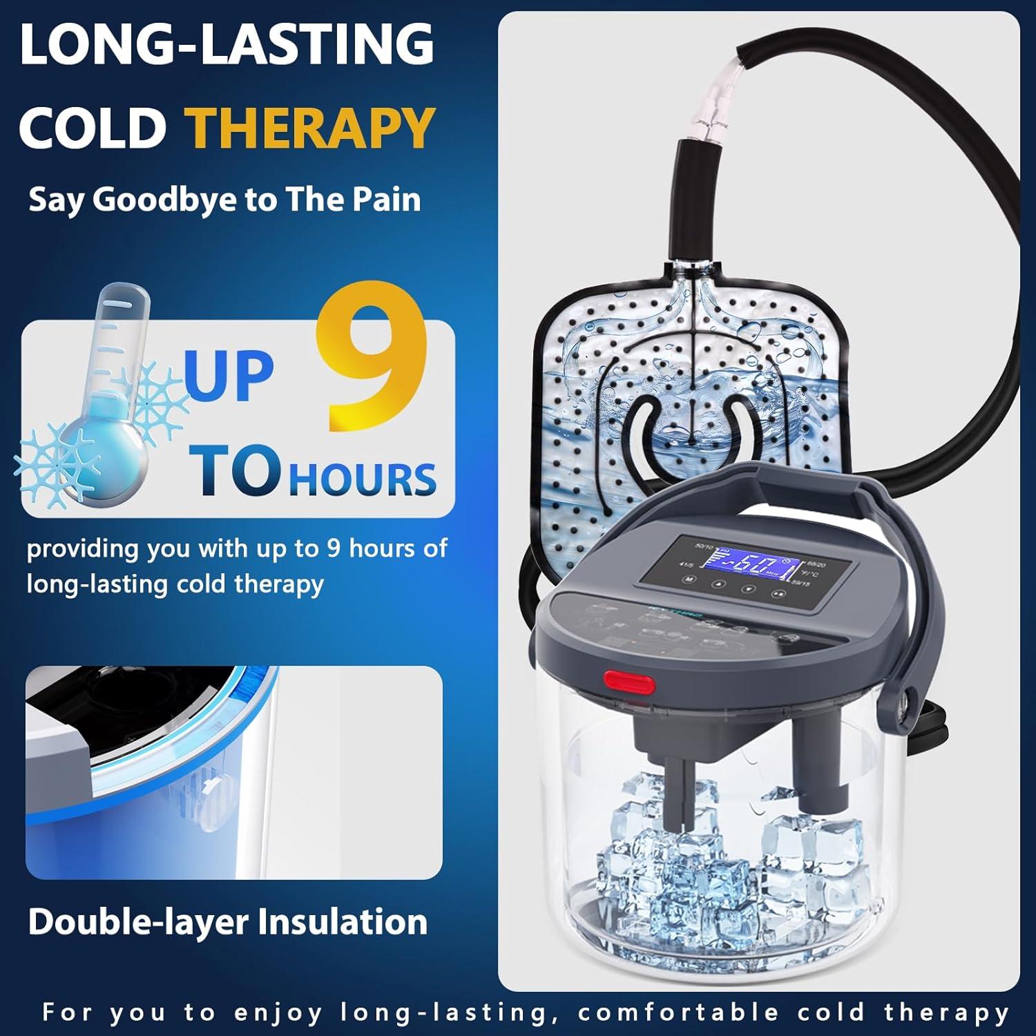 Máquina de Terapia Fría ICYTHRP con Temporizador y Almohadilla