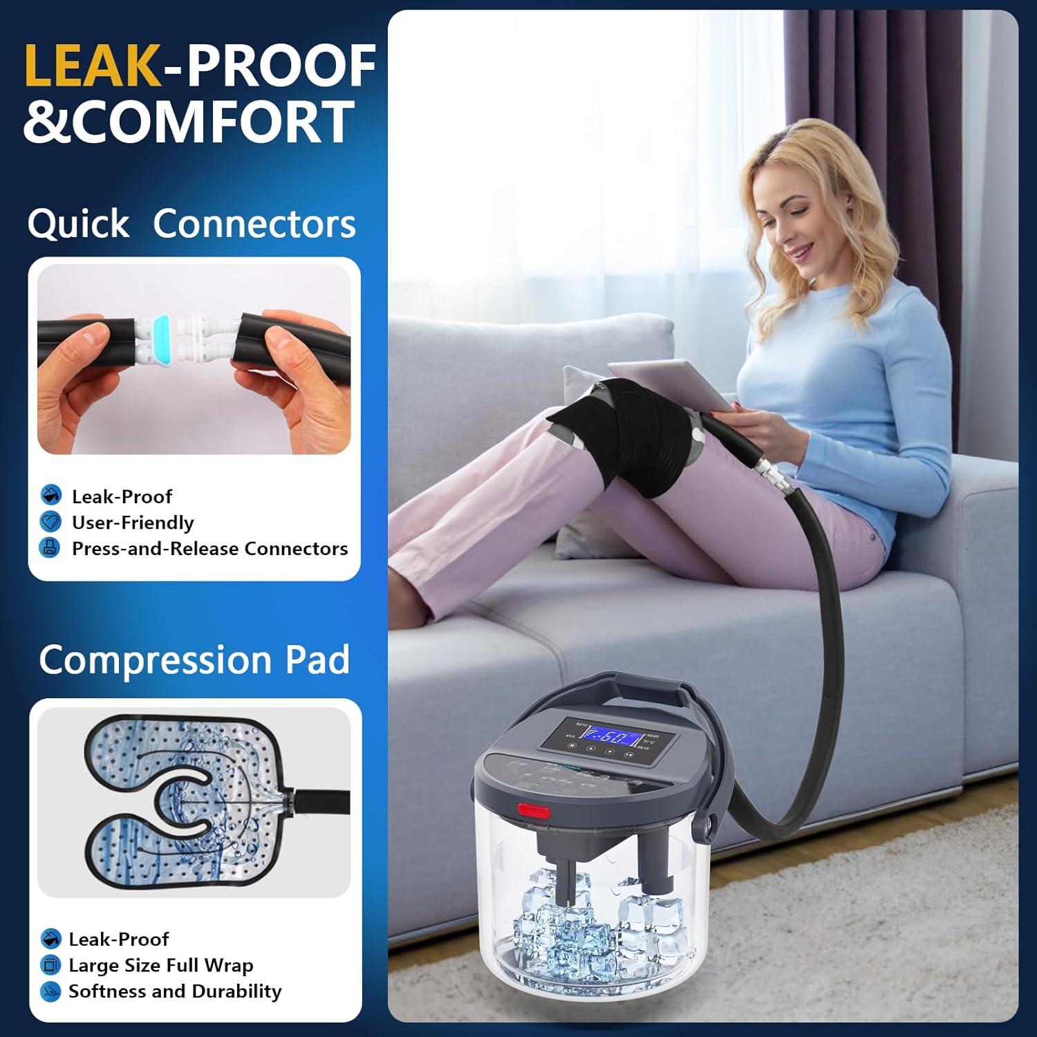 Máquina de Terapia Fría ICYTHRP con Temporizador y Almohadilla