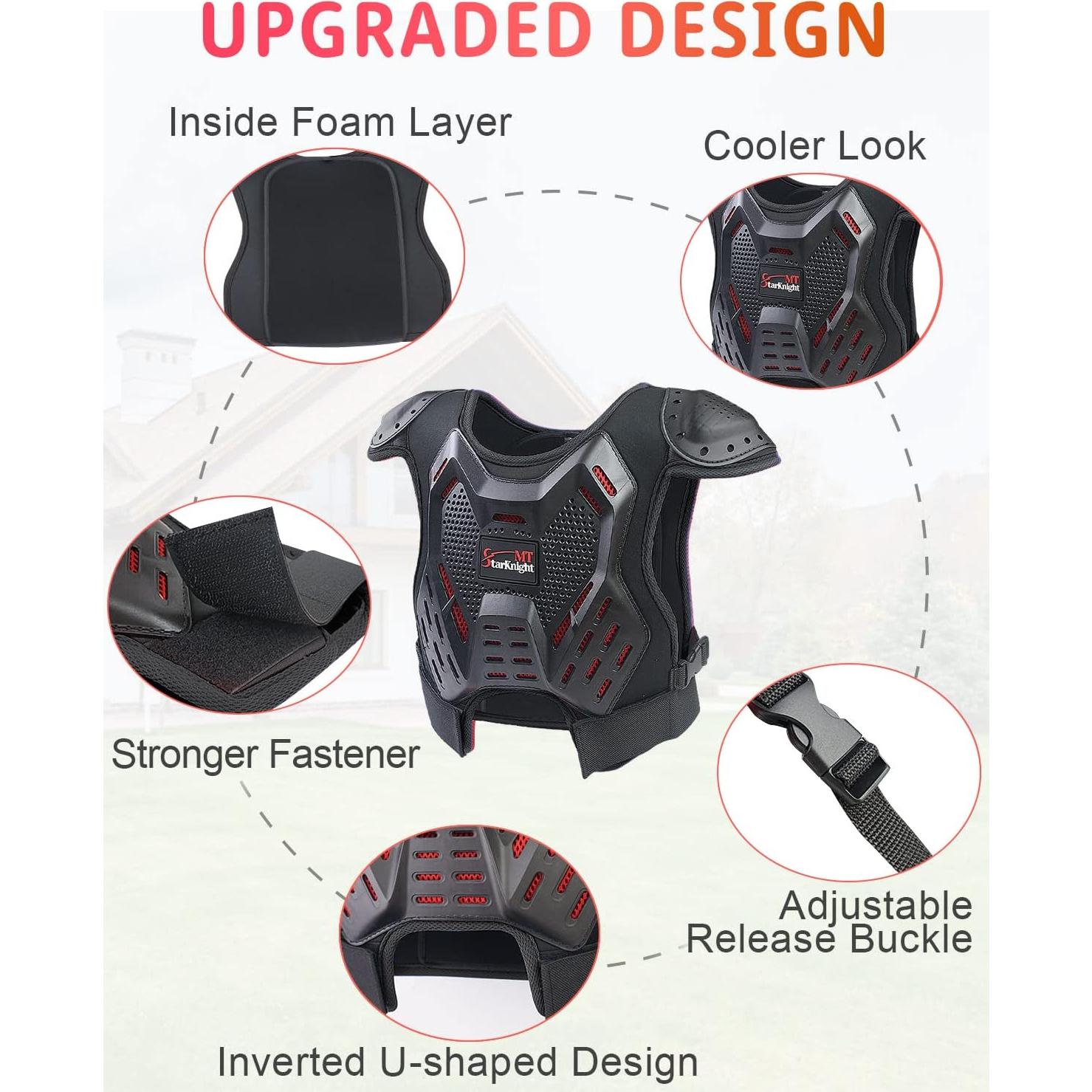 Equipo de Protección Motocicleta Niños StarknightMT - Traje Armadura