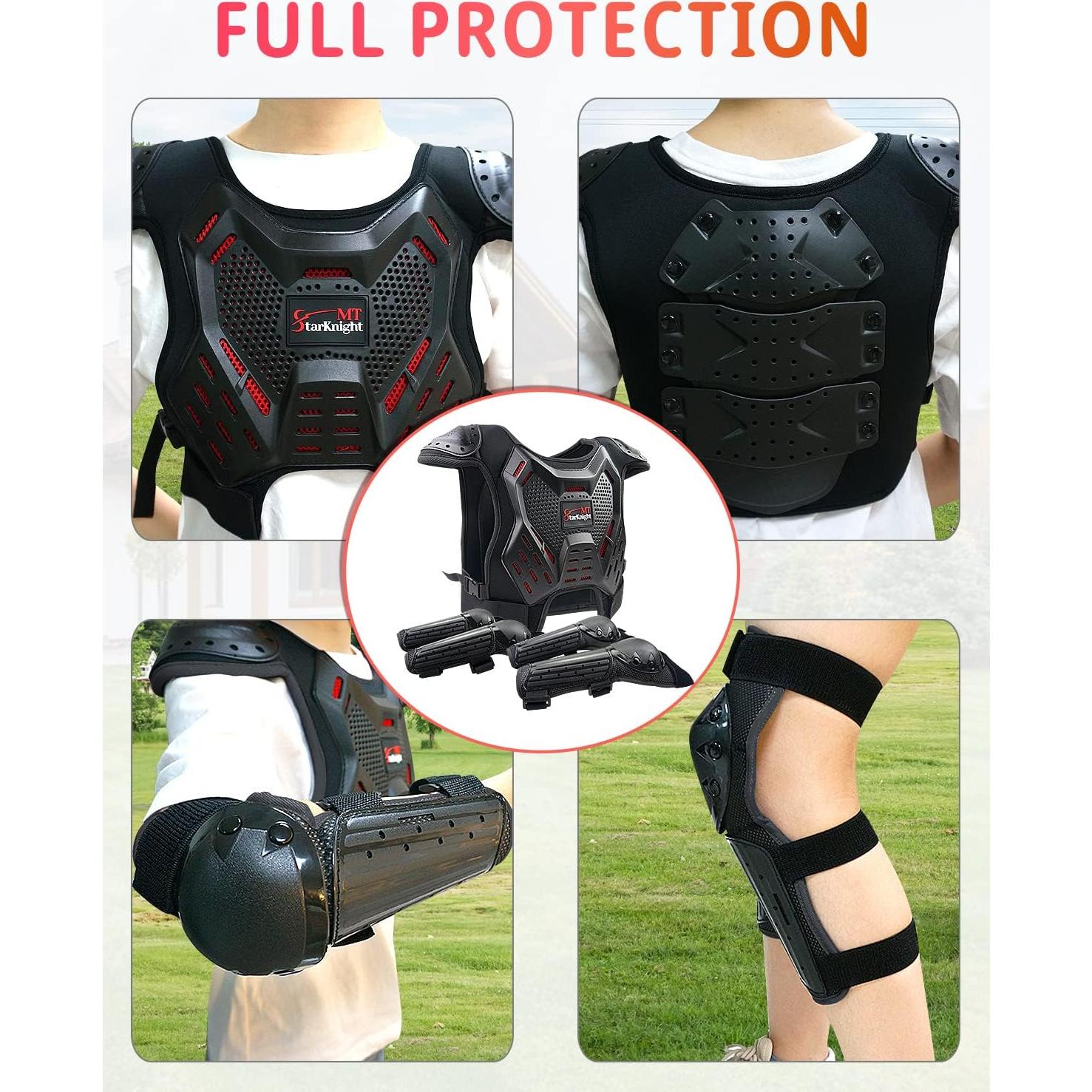 Equipo de Protección Motocicleta Niños StarknightMT - Traje Armadura