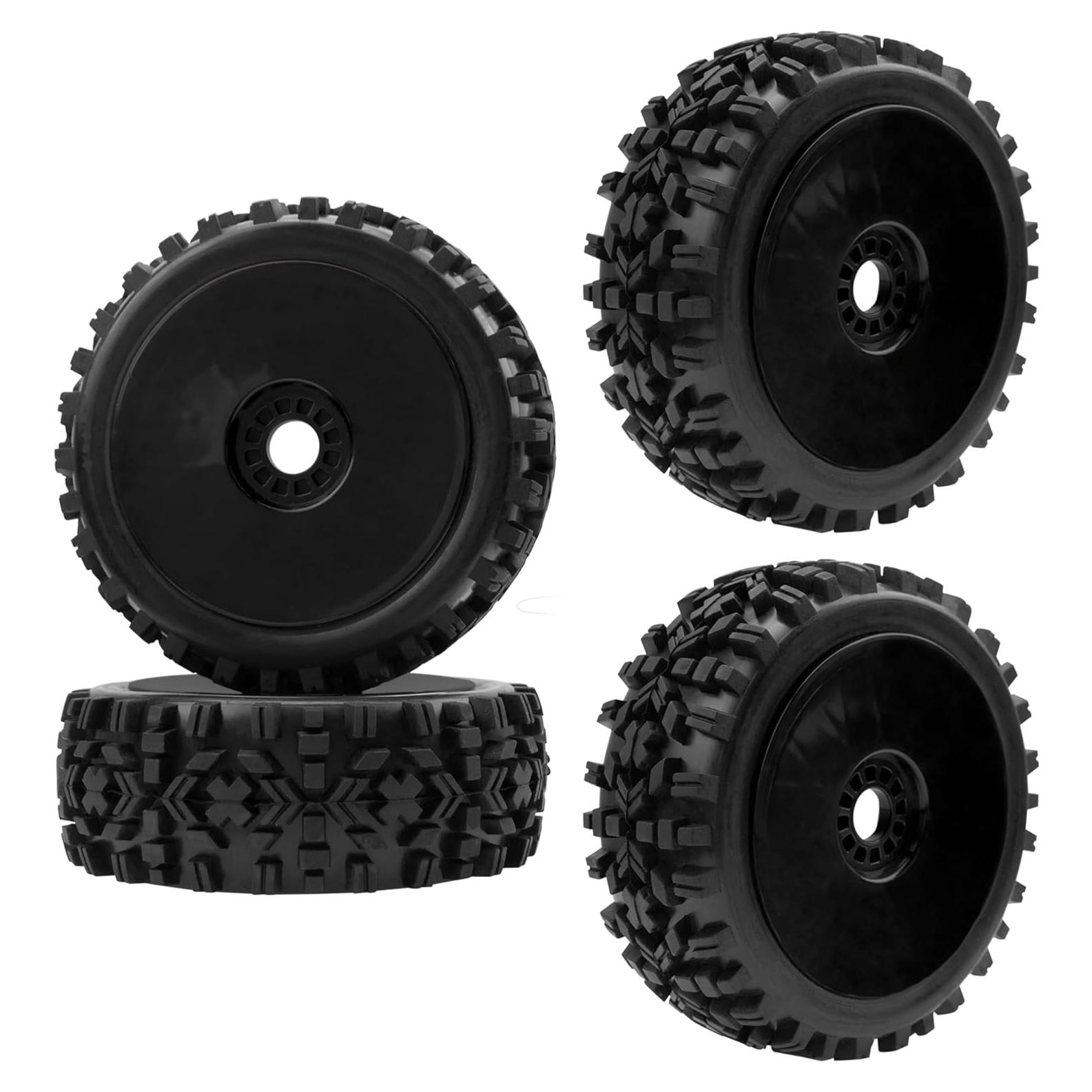 Ruedas y Neumáticos RC 1/8 ShareGoo Caucho 120mm 4 Piezas