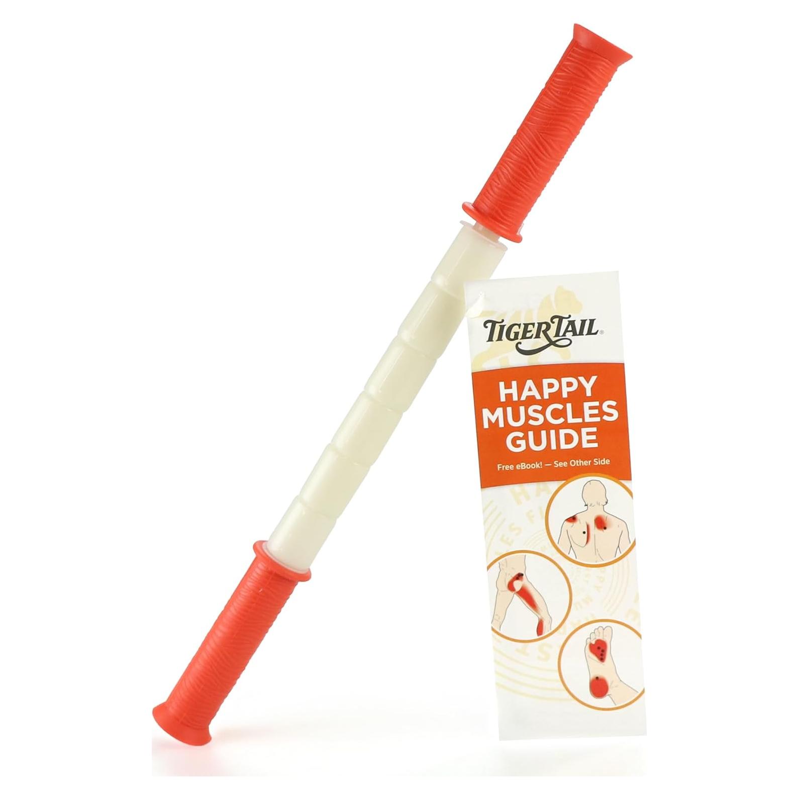 Rodillo Muscular Flexible Tiger Tail 15" para Alivio de Tensión