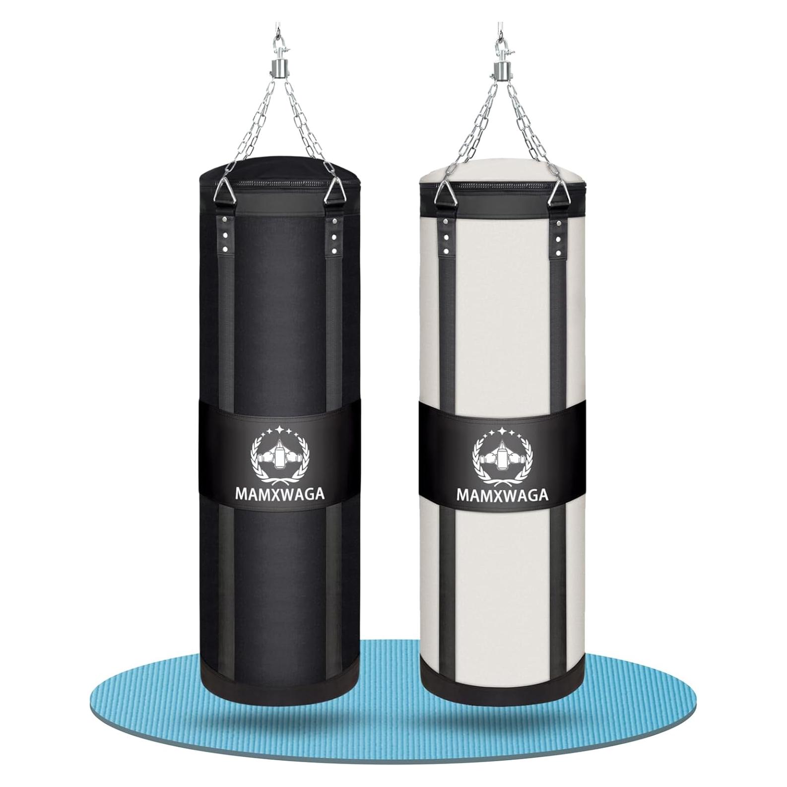 Bolsa de Boxeo Pesada Mamxwaga 4FT Lona para Kickboxing