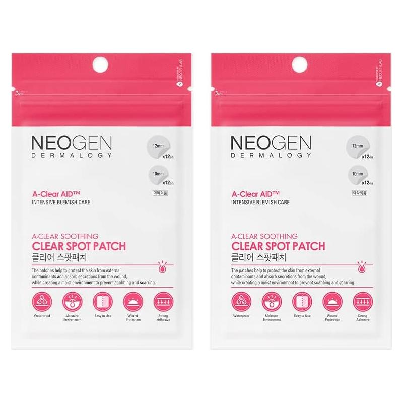 Dressing de Heridas Dermalogy Neogenlab A-Clear 12 Parches