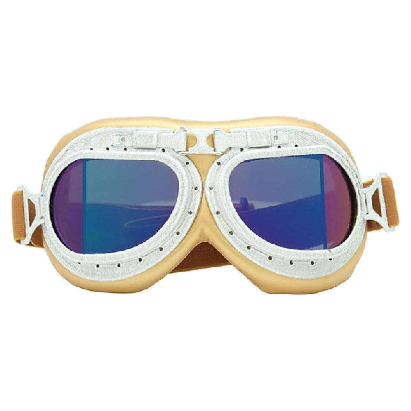 Gafas de Motocicleta CRG Sports Vintage UV Anti-vaho