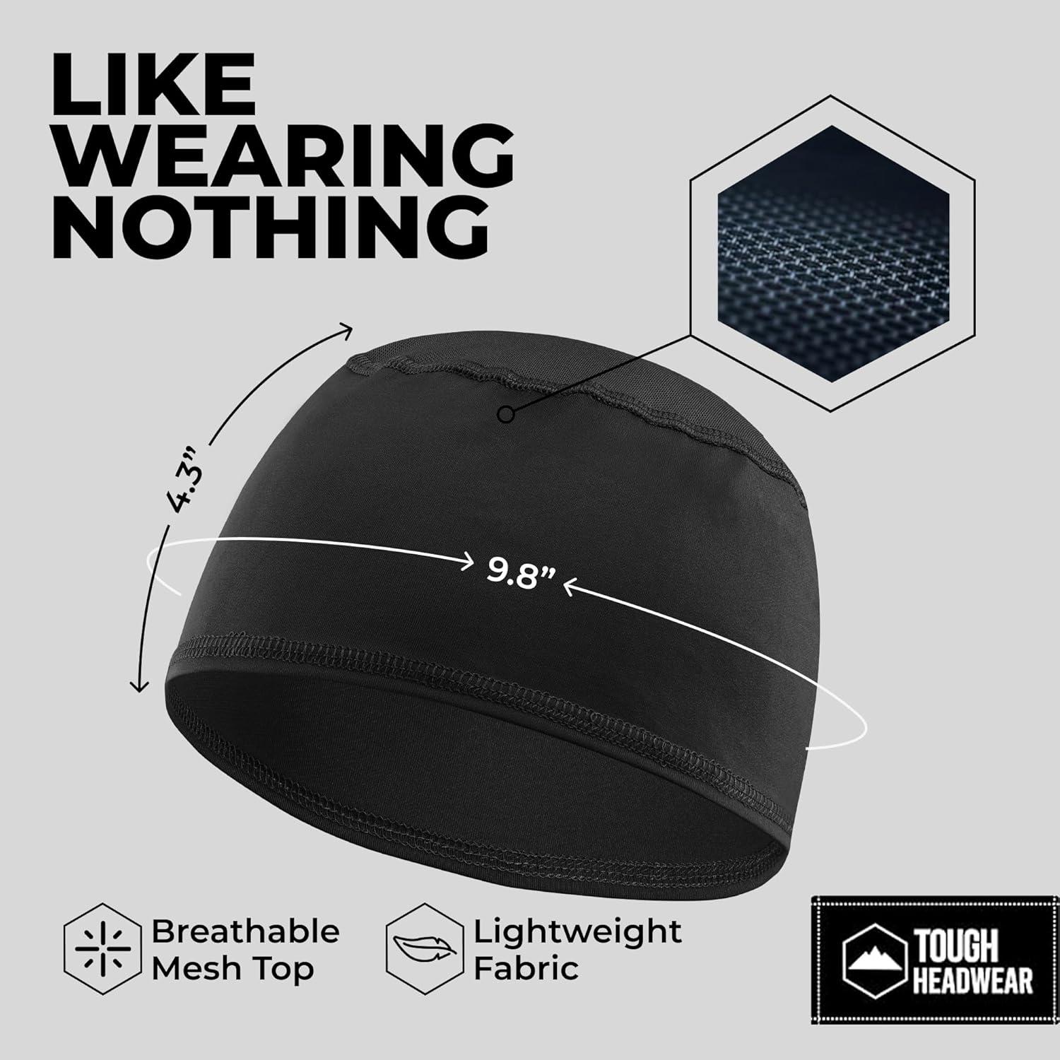 Gorra de Calavera Tough Headwear - Forro de Casco Unisex