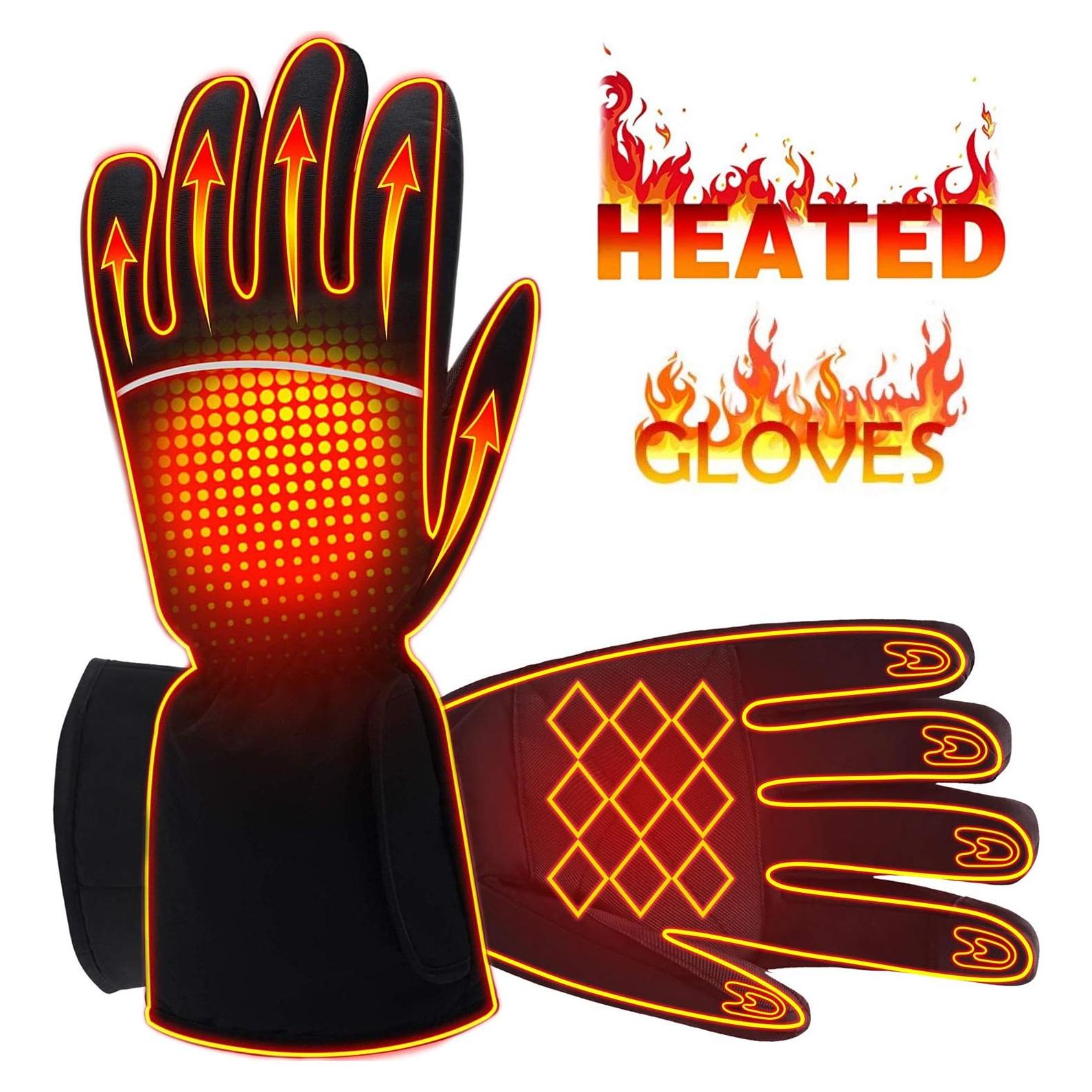 Guantes Calentados Rabbitroom Unisex Recargables Impermeables