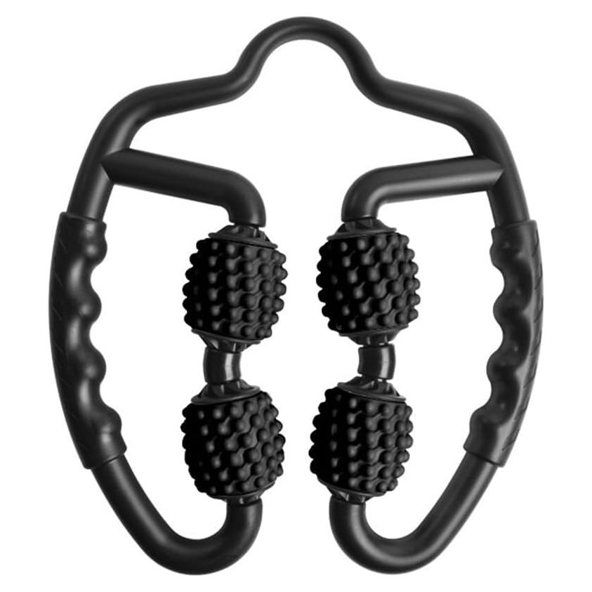 Rodillo de Espuma Masajeador Muscular TOMOO RM2 4 Ruedas 360°