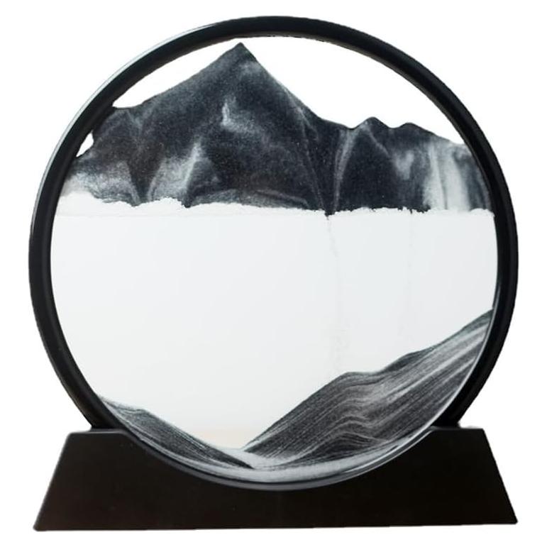 Arte de Arena en Movimiento AzureLeap 30.48 cm Negro