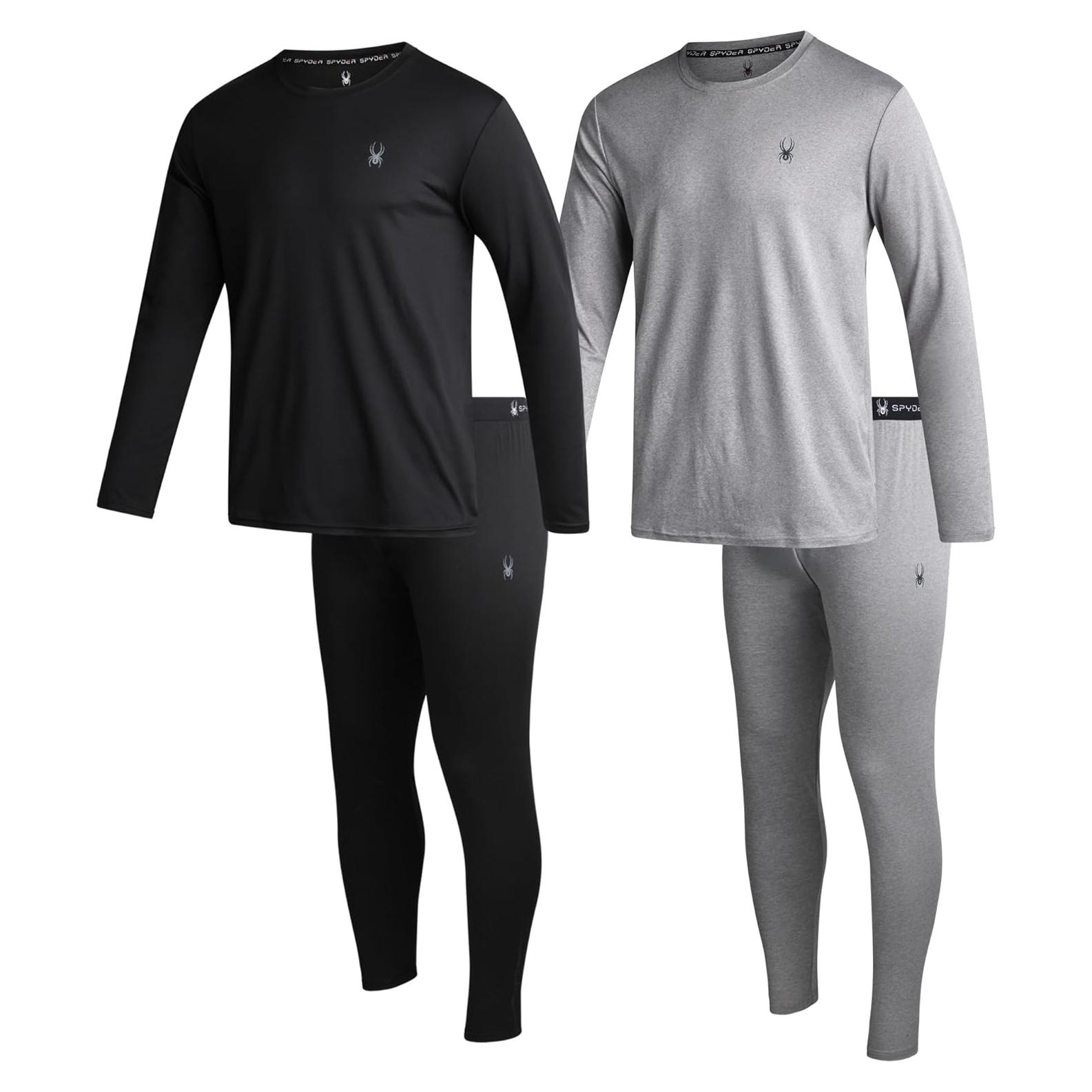 Conjunto Térmico para Hombre Spyder - 4 Piezas, Forro Polar