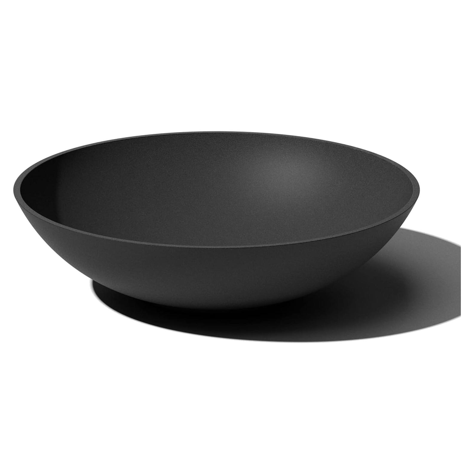 Maceta Veradek Lane Bowl 61 cm Redonda Negra para Exterior
