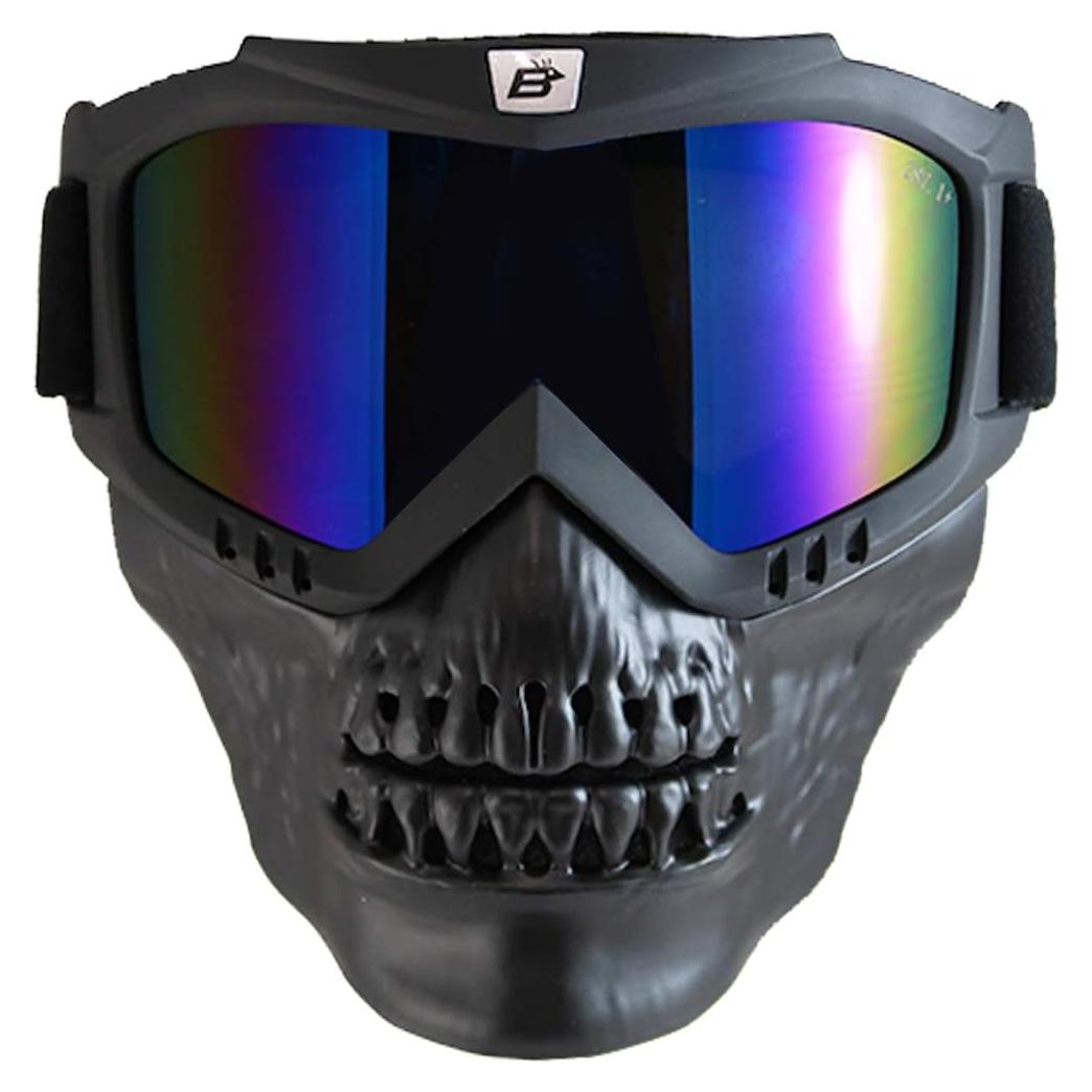 Gafas de Protección Skullbird Birdz con Máscara Facial y Lentes UV