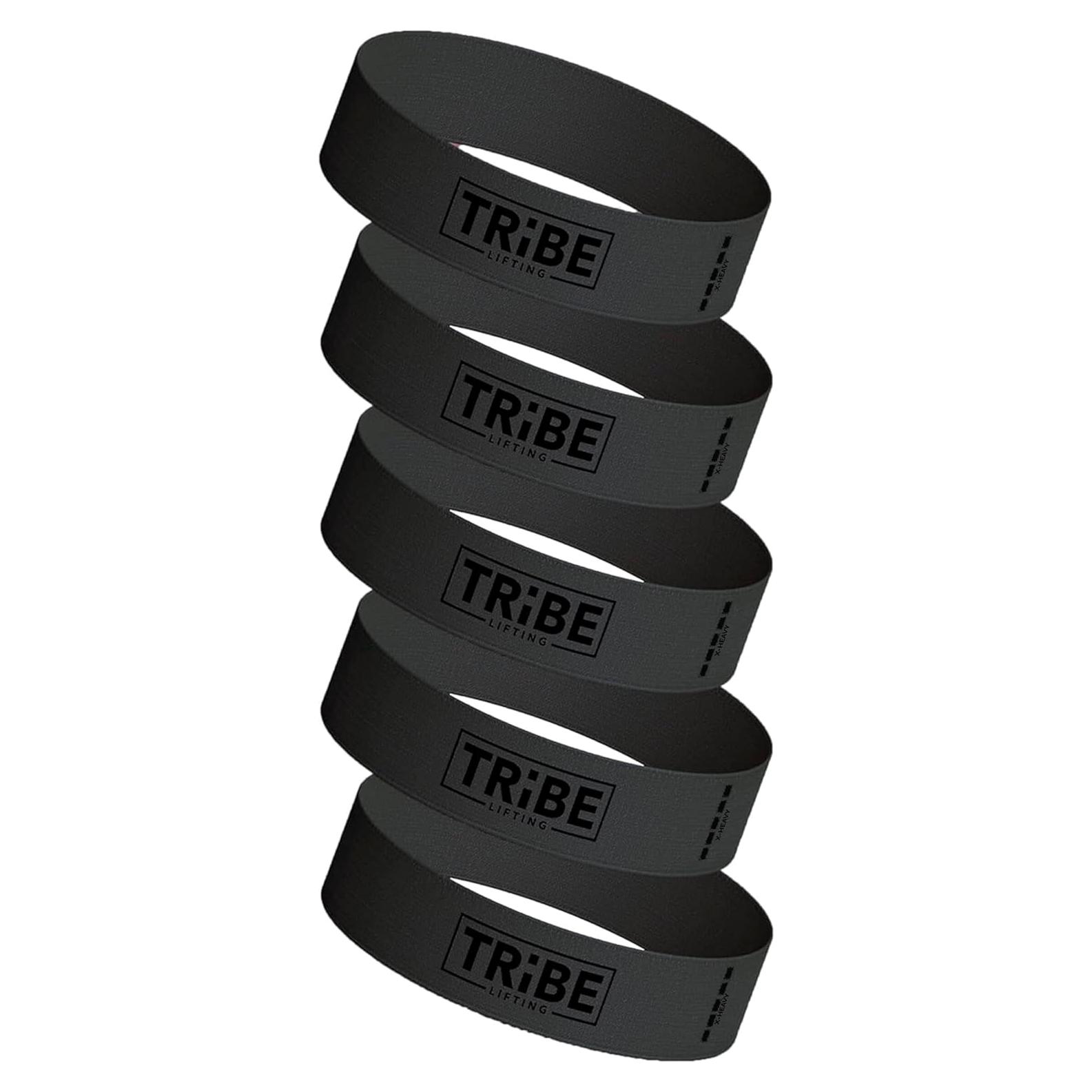 Set de 5 Bandas de Resistencia Tribe Lifting - Antideslizantes