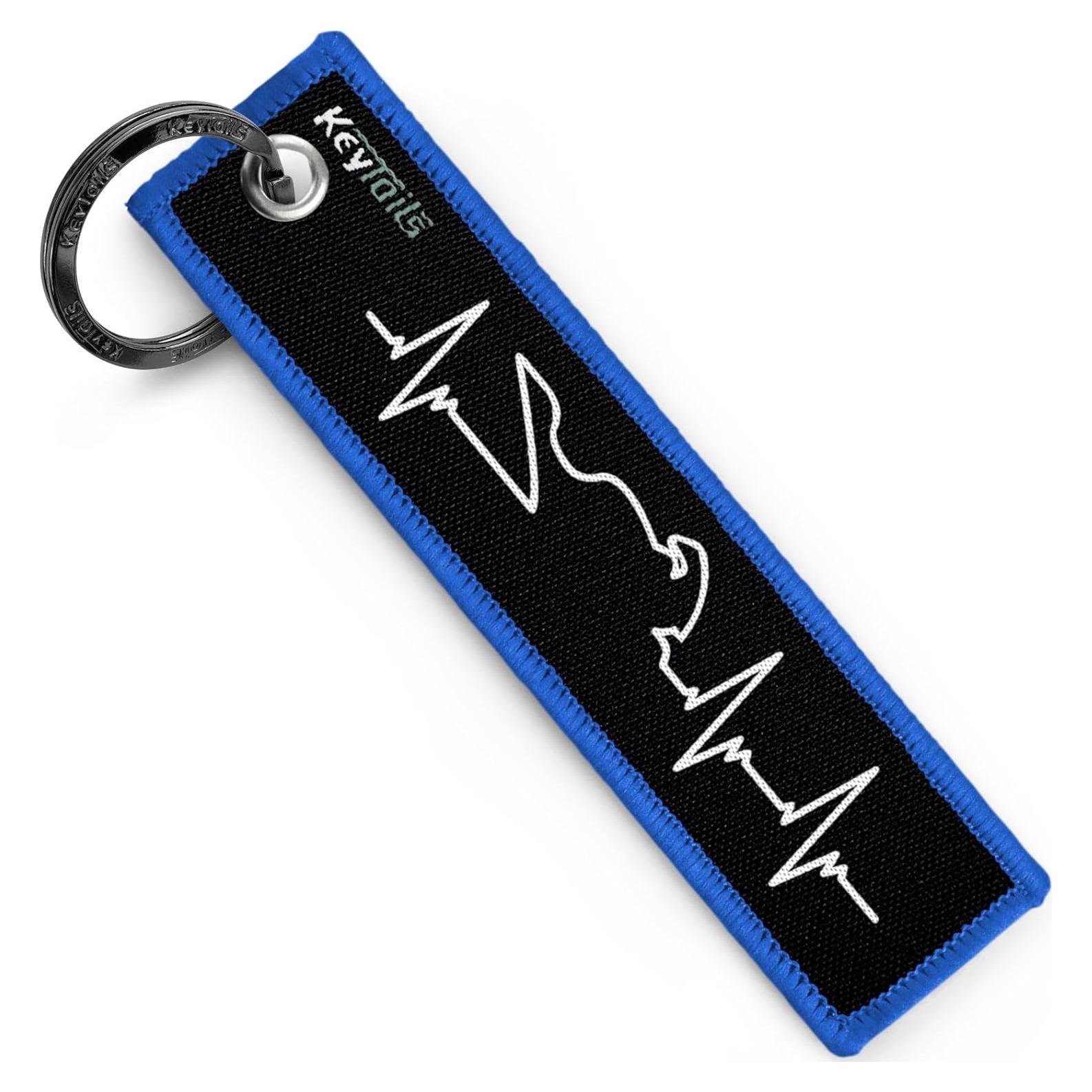 Llaveros KeyTails Doble Cara Premium para Motocicleta y Coche