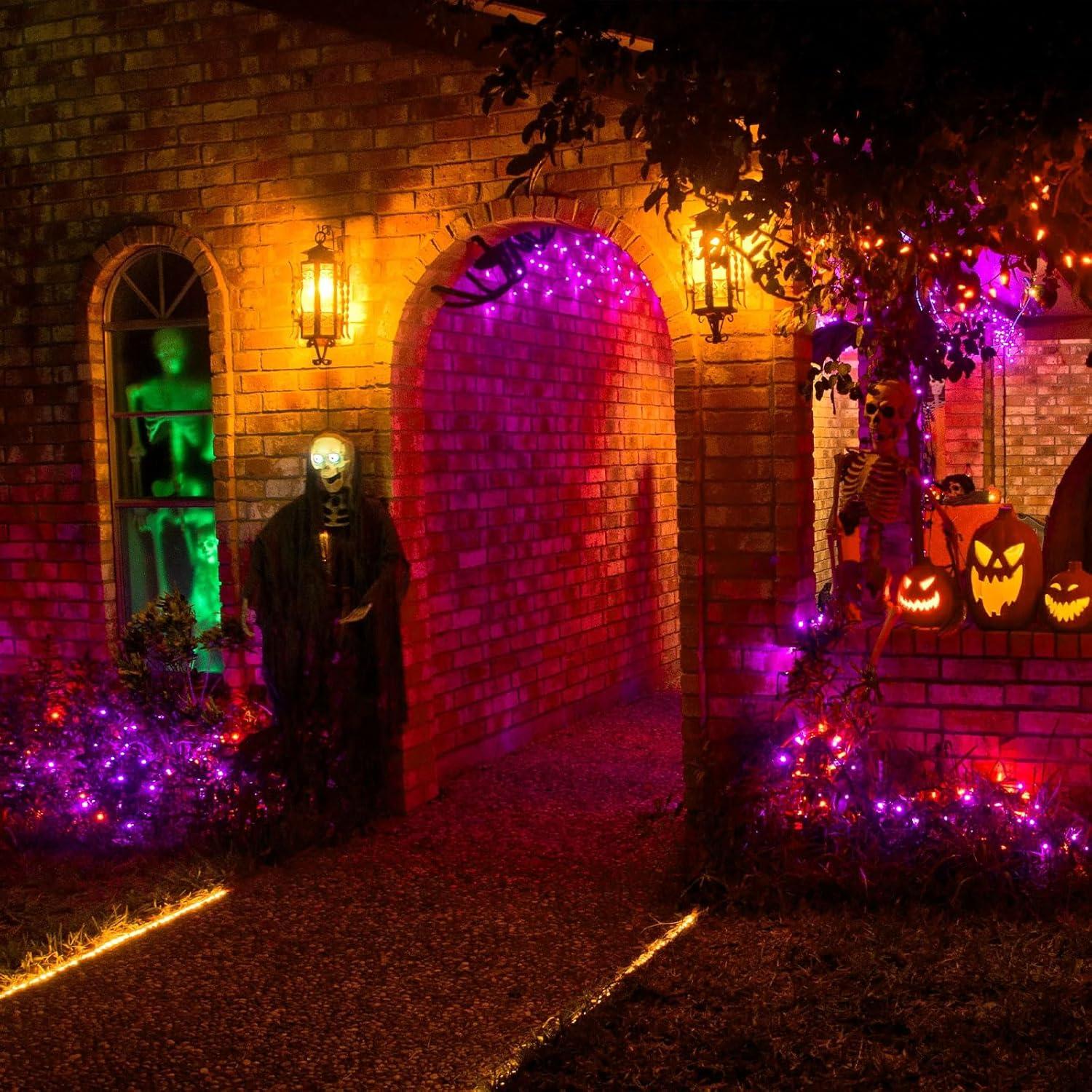 Bombillas LED de Llama Morsatie E12 2 Paquete 3 Modos