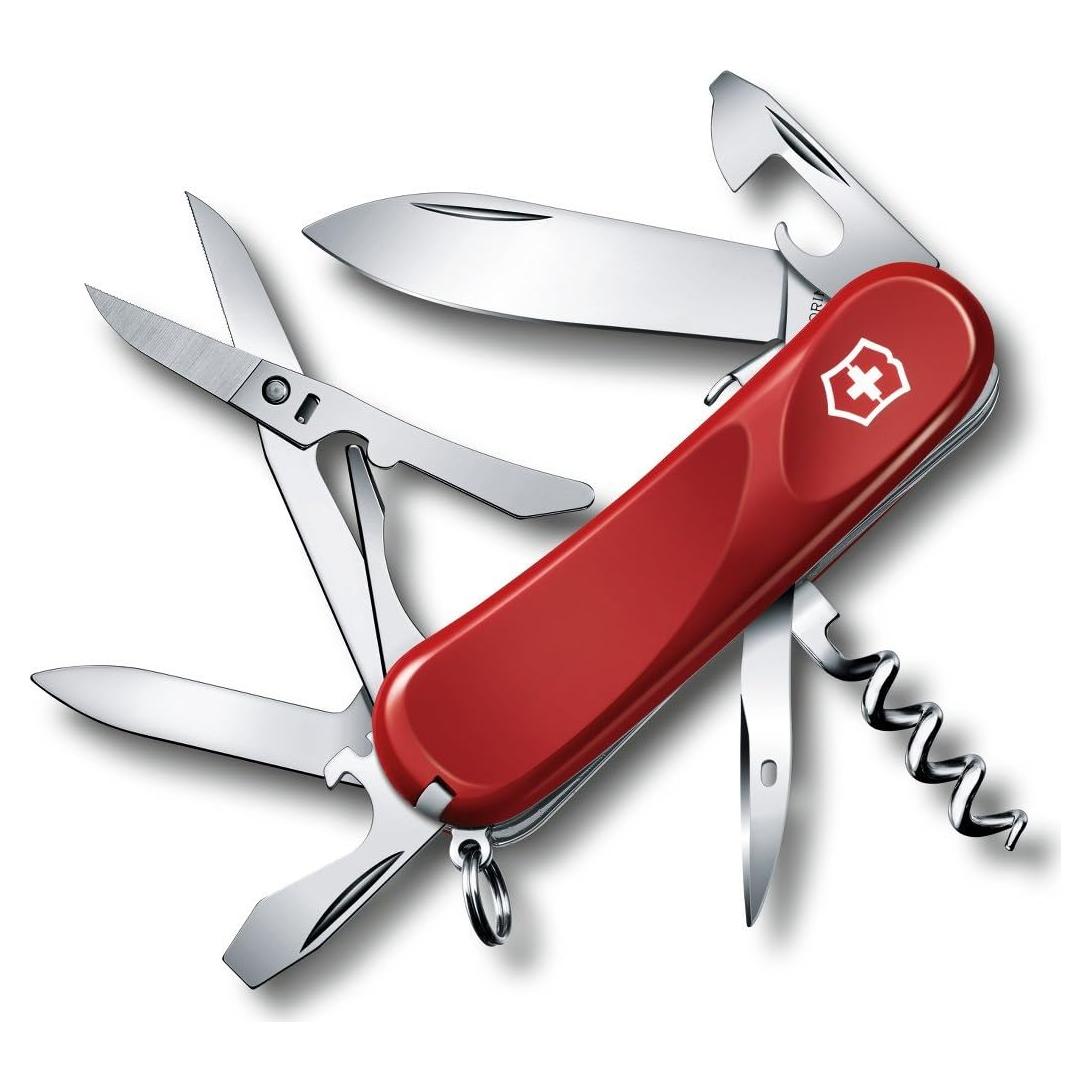 Cuchillo Suizo Victorinox Evolution S14 14 Funciones Rojo