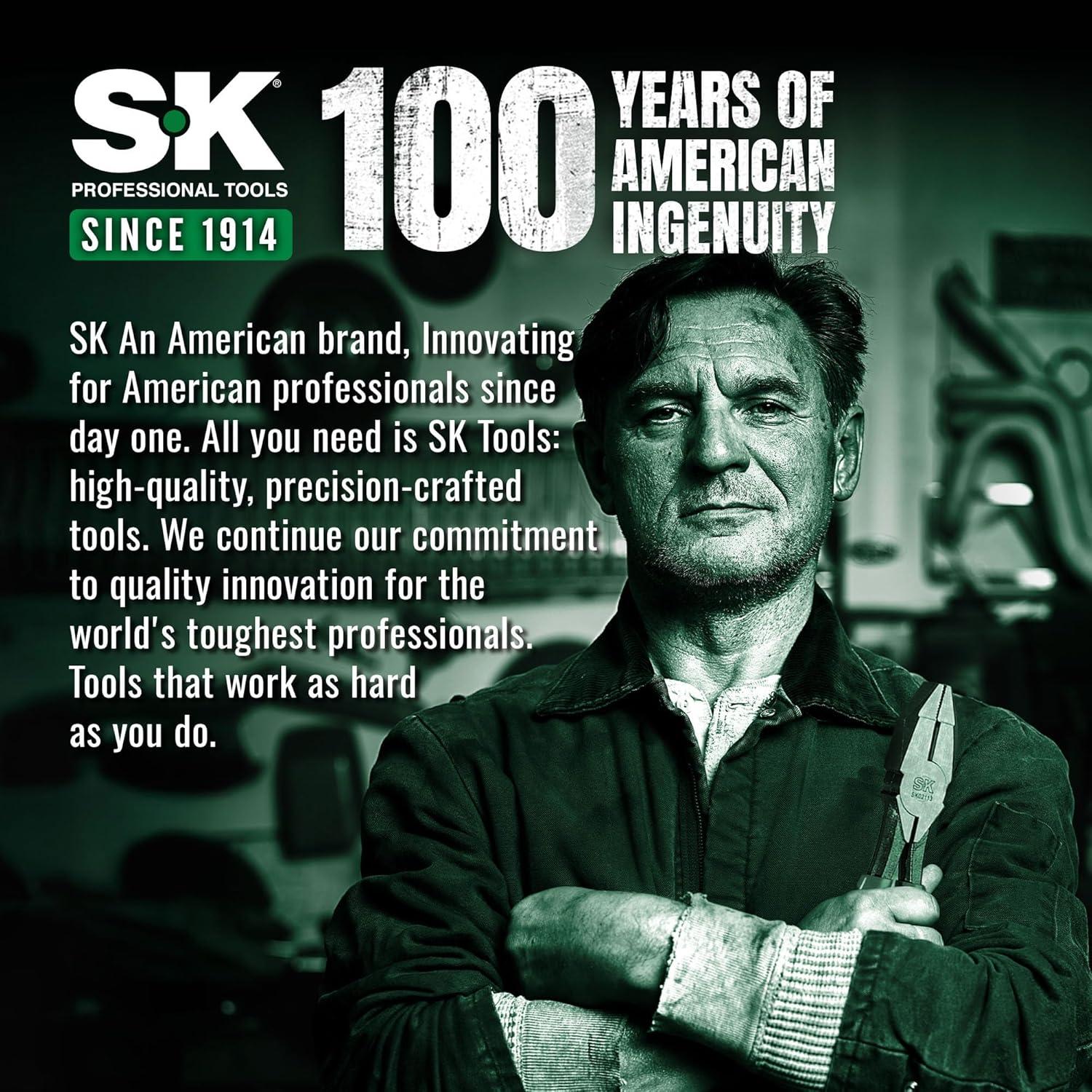 Cuchillo Utility Plegable SK con Cortador de Alambre y 4 Cuchillas