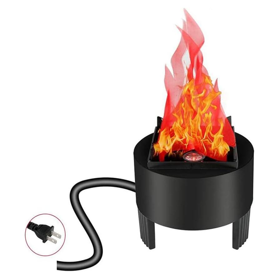 Luz de Llama Falsa LED 3D Lancoon, Efecto Fogata 13cm