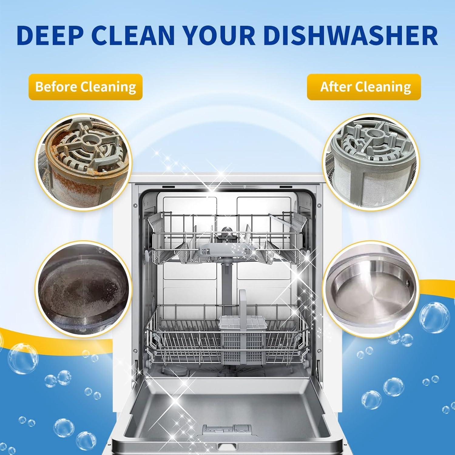 Tabletas Limpiadoras OOOFLOWER para Lavavajillas 20 Unidades