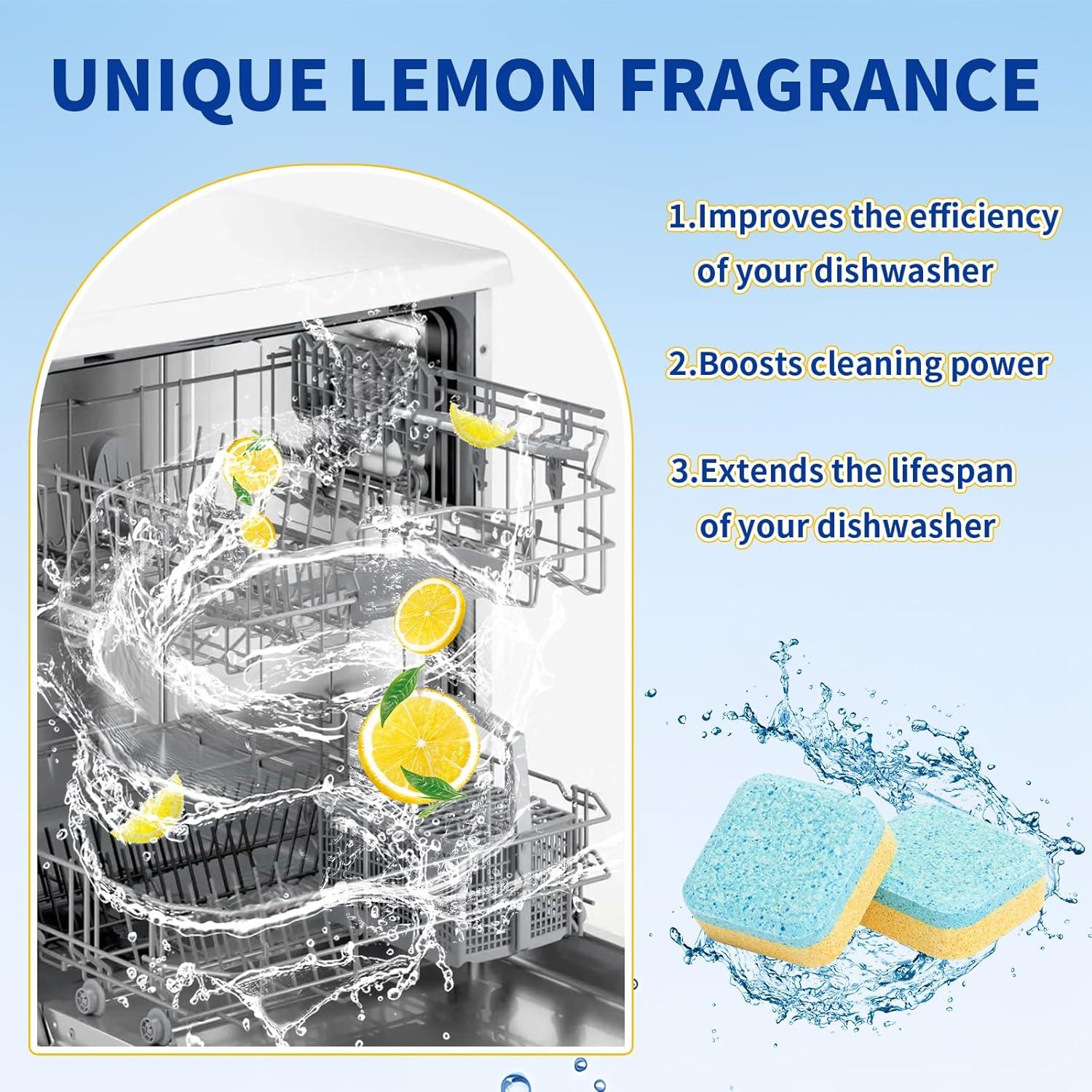 Tabletas Limpiadoras OOOFLOWER para Lavavajillas 20 Unidades