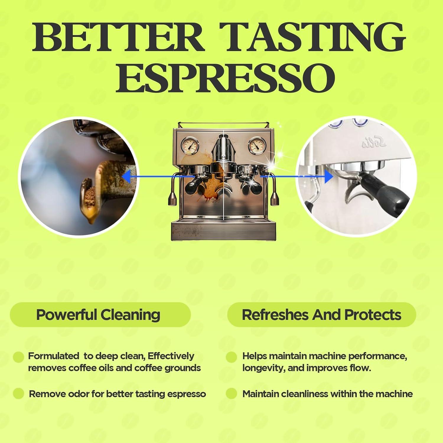 Tabletas de Limpieza APPTRIN para Máquina de Espresso - 16 Unidades