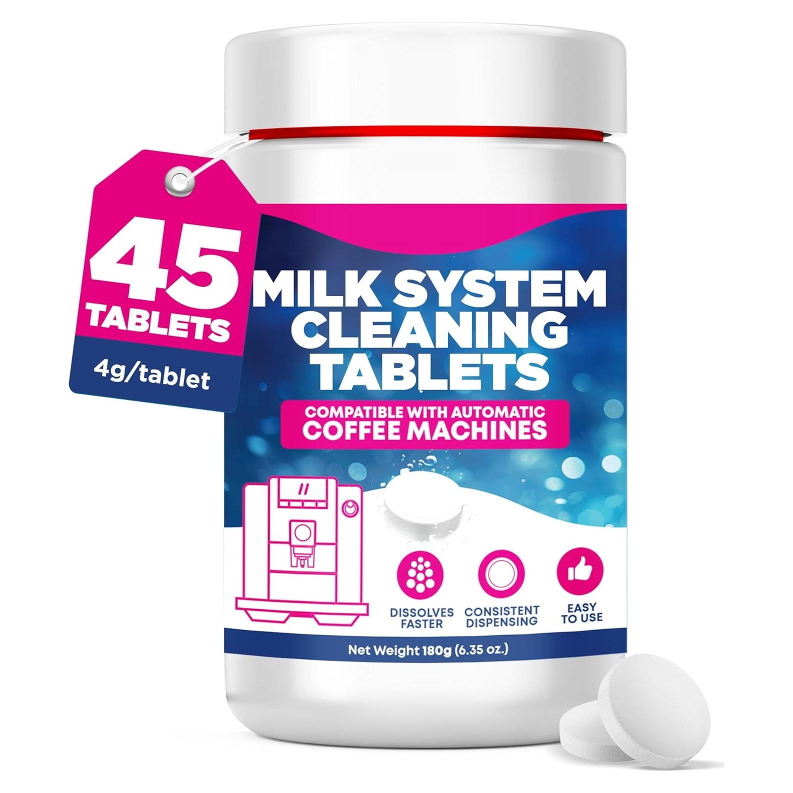 Tabletas de Limpieza para Sistema de Leche Durabasics 180g