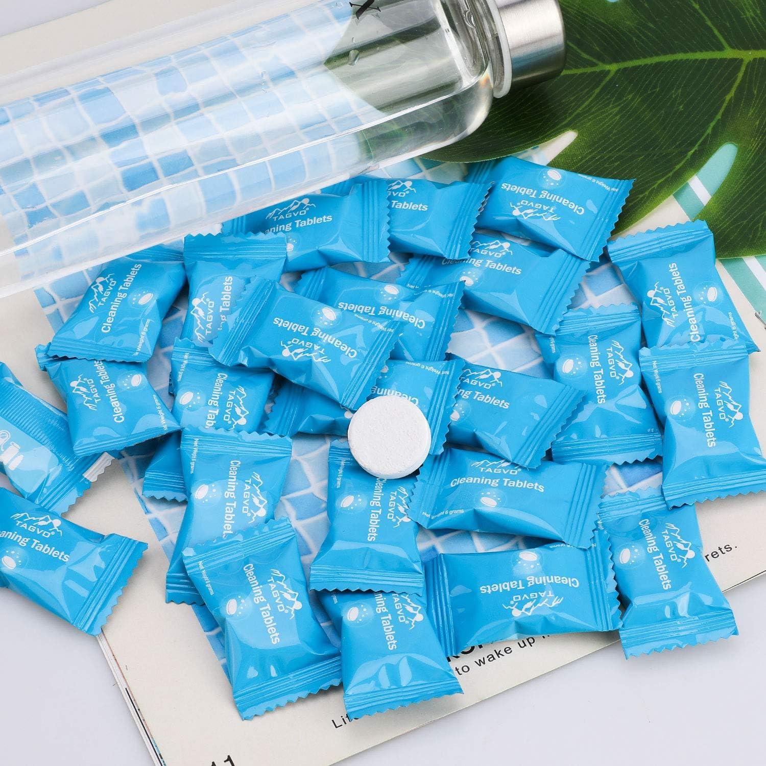 Tabletas de Limpieza Naturales TAGVO - 36 Piezas, Eficaces y Biodegradables
