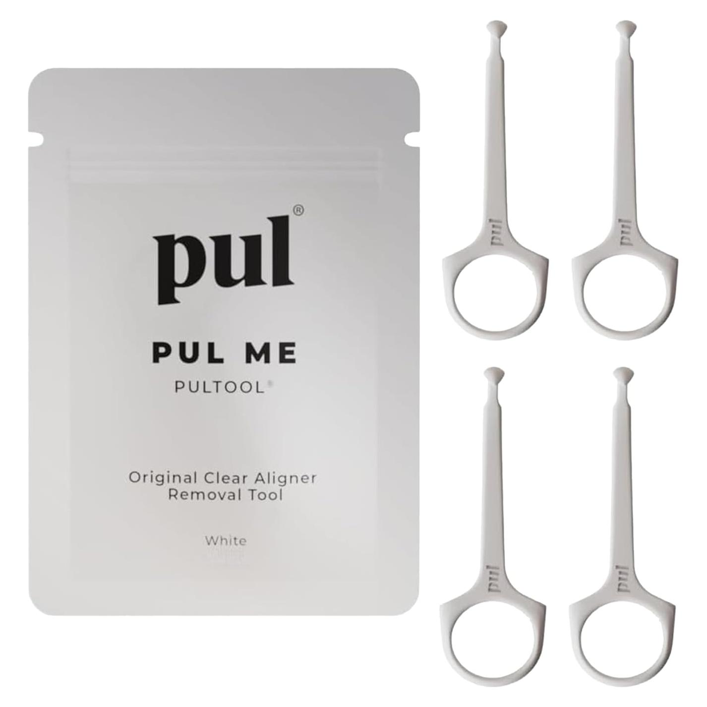 Herramienta de Remoción de Alineadores PUL - Paquete de 4 - Blanco