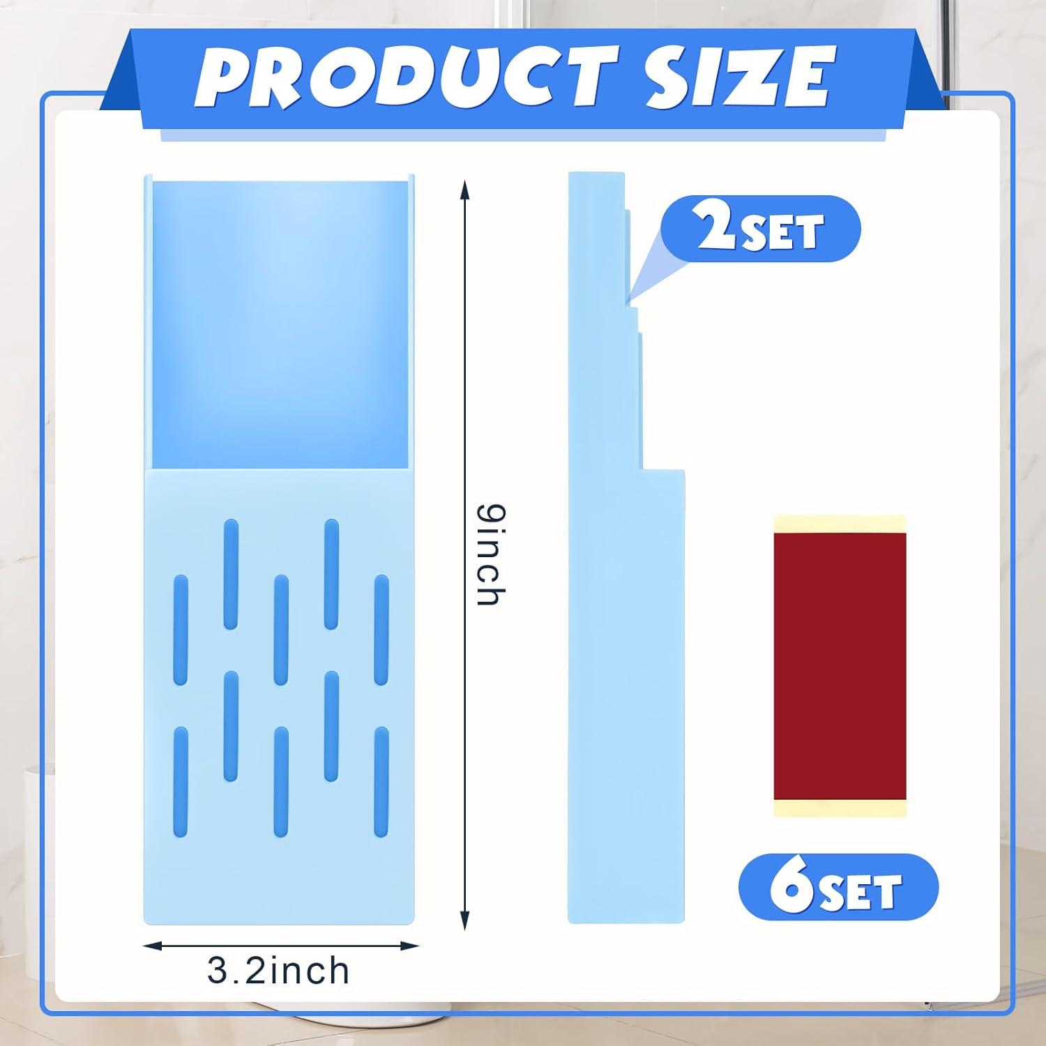 Soporte de Tanque de Inodoro Weysat - 2 Piezas con Adhesivo