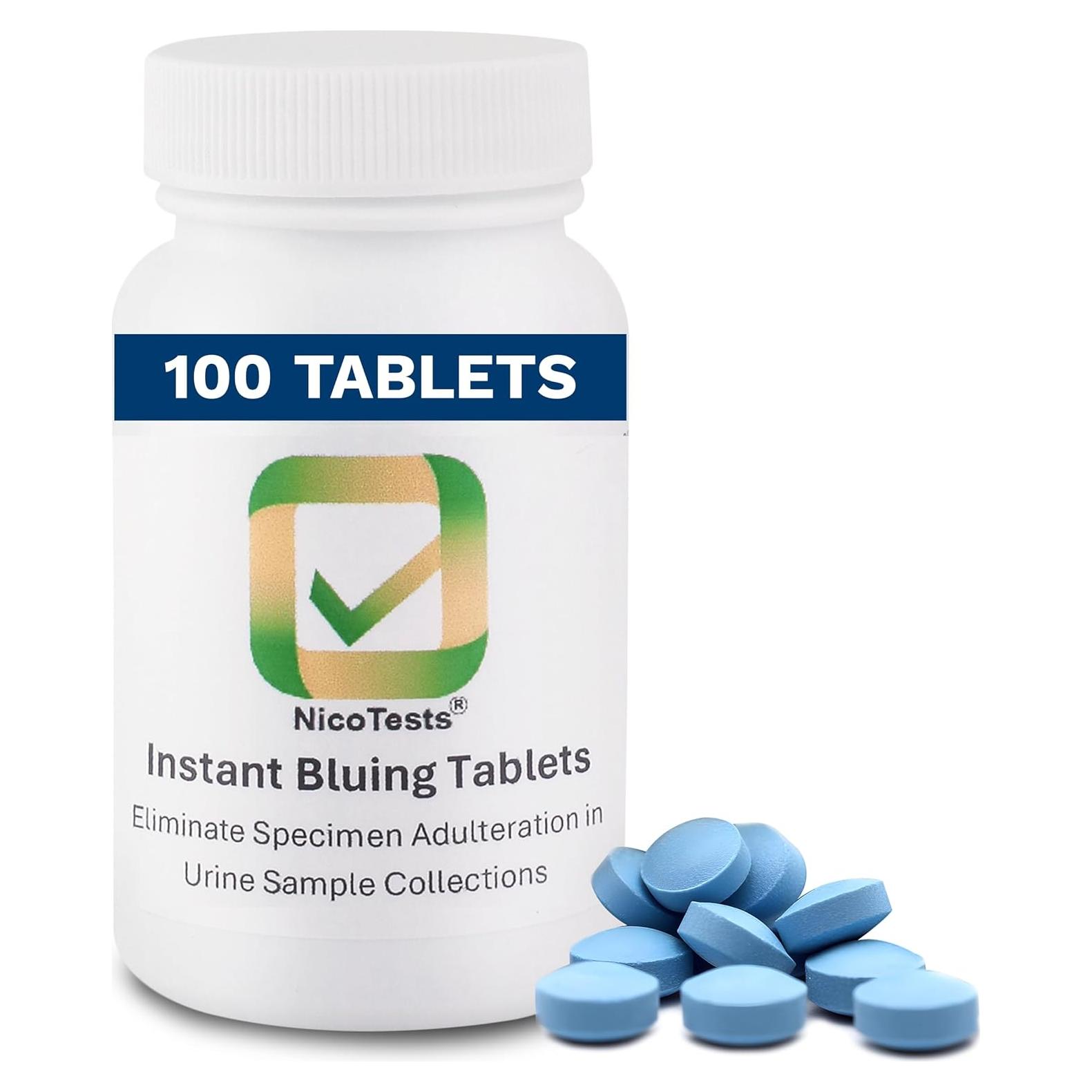 Tabletas Antiadulteración Nicotests - 100 Tabletas Disolventes