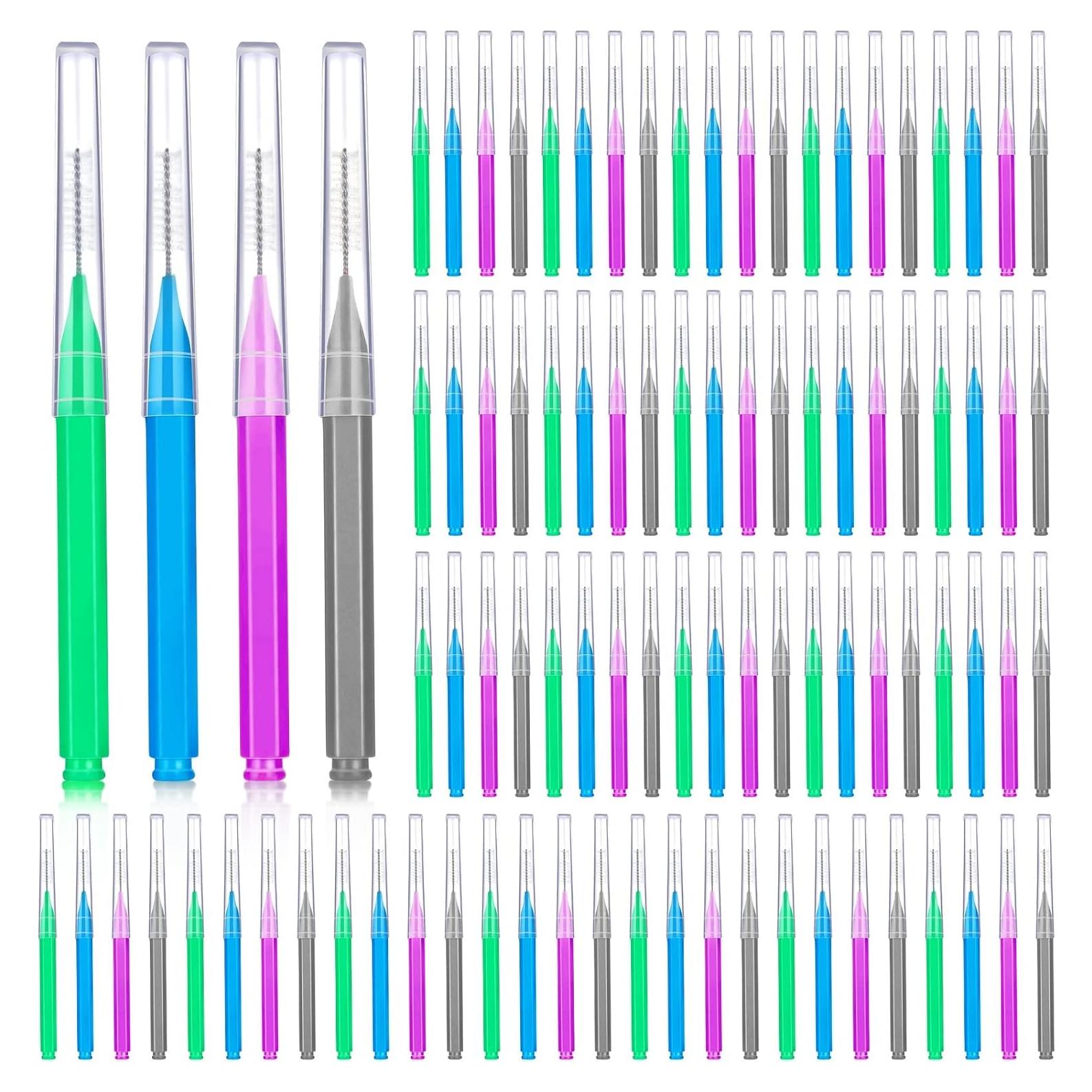 100 Piezas Cepillos Interdentales Patelai - Higiene Oral Completa