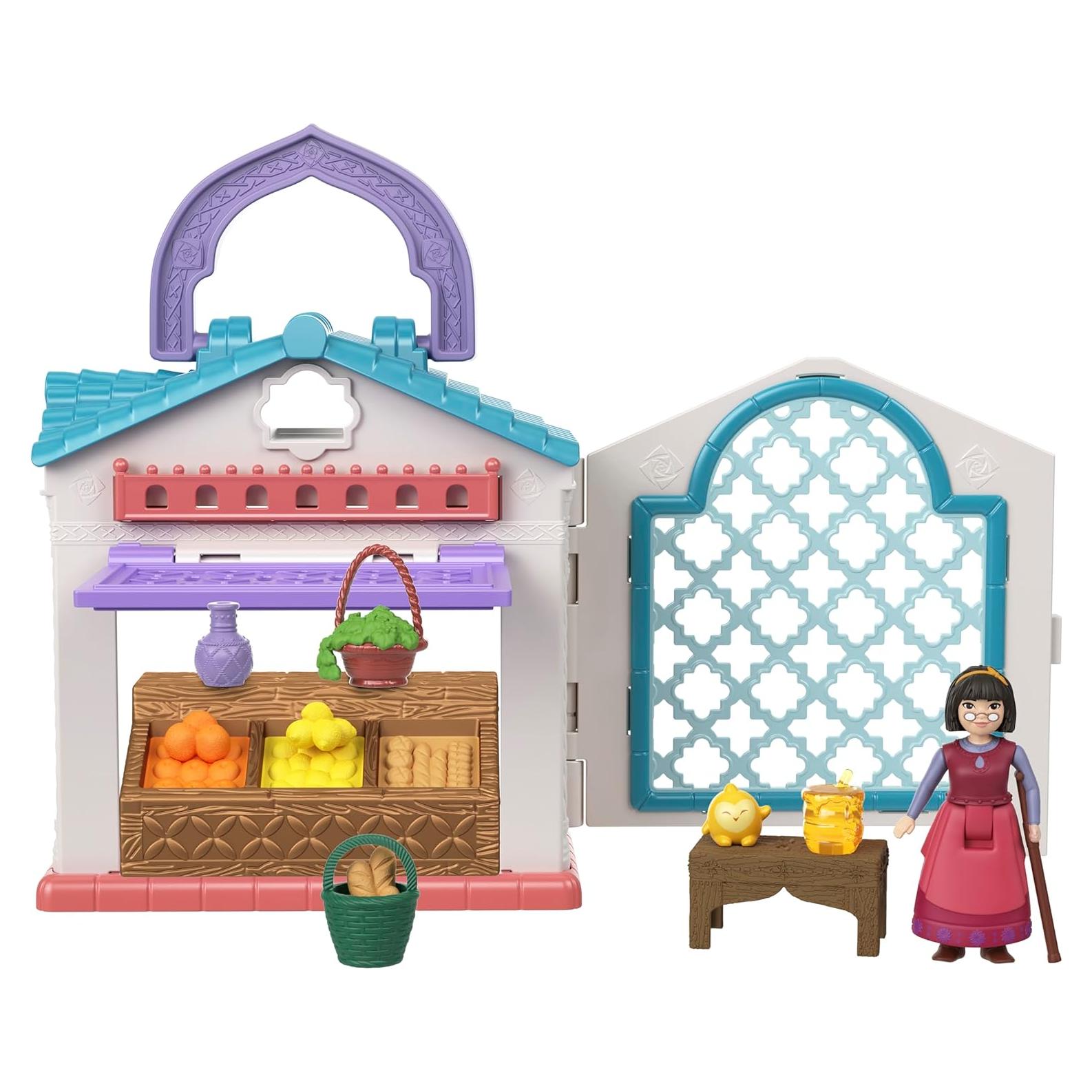 Juego de Muñeca Micro Mattel Disney Wish Mercado Dahlia