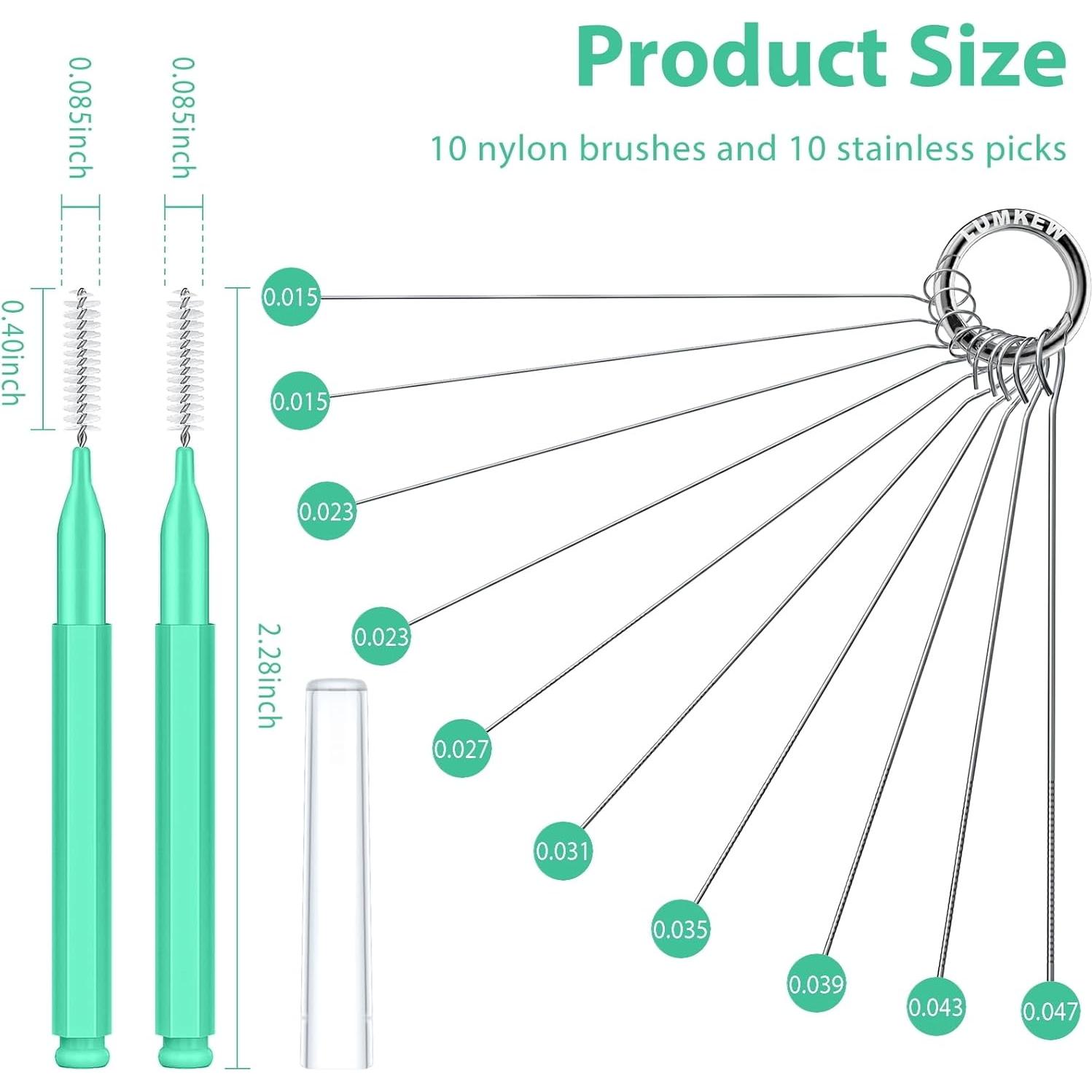 Limpiador de Cabezal de Ducha Lumkew Verde - 10 Picos de Limpieza