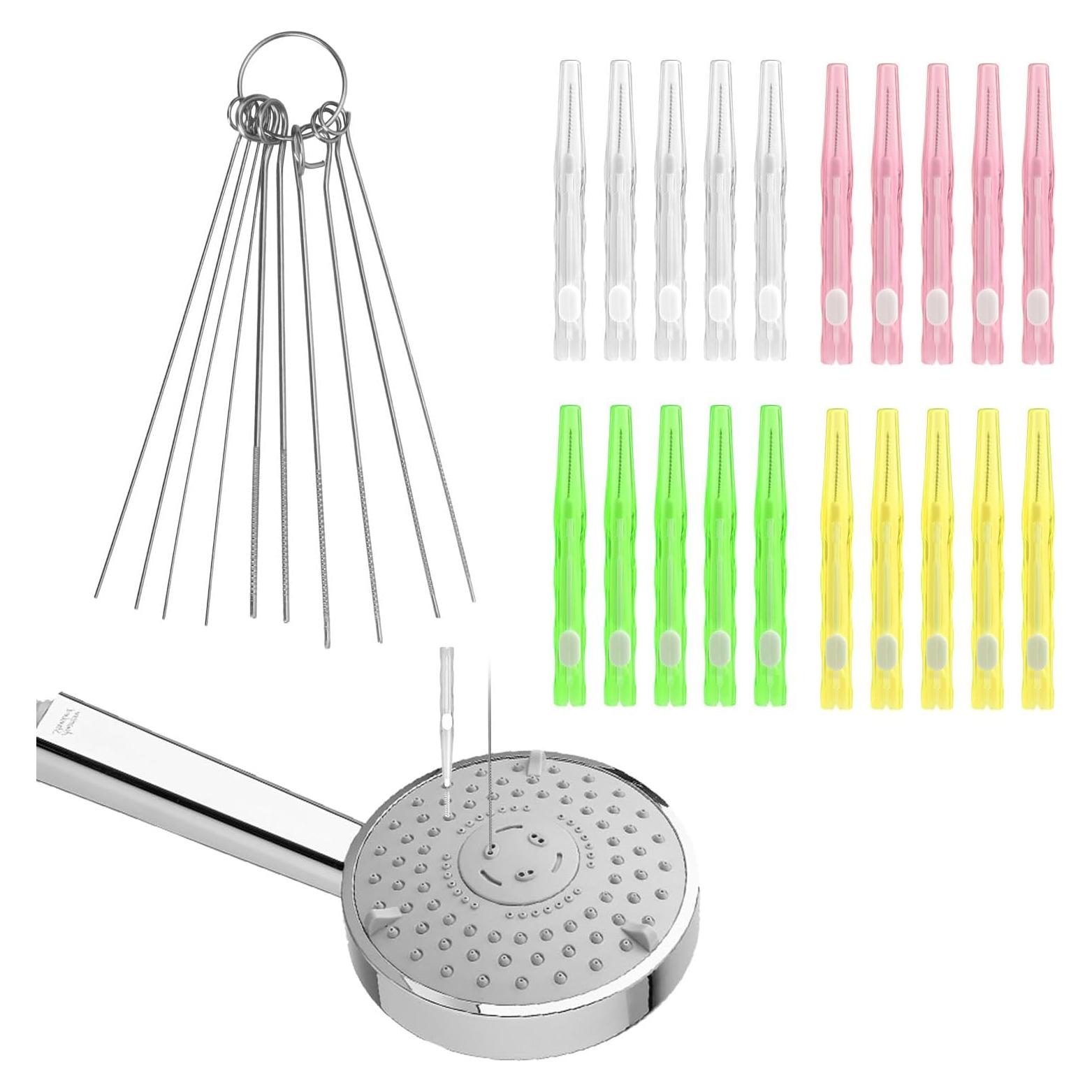 30 Herramientas de Limpieza de Cabezal de Ducha BOXOB