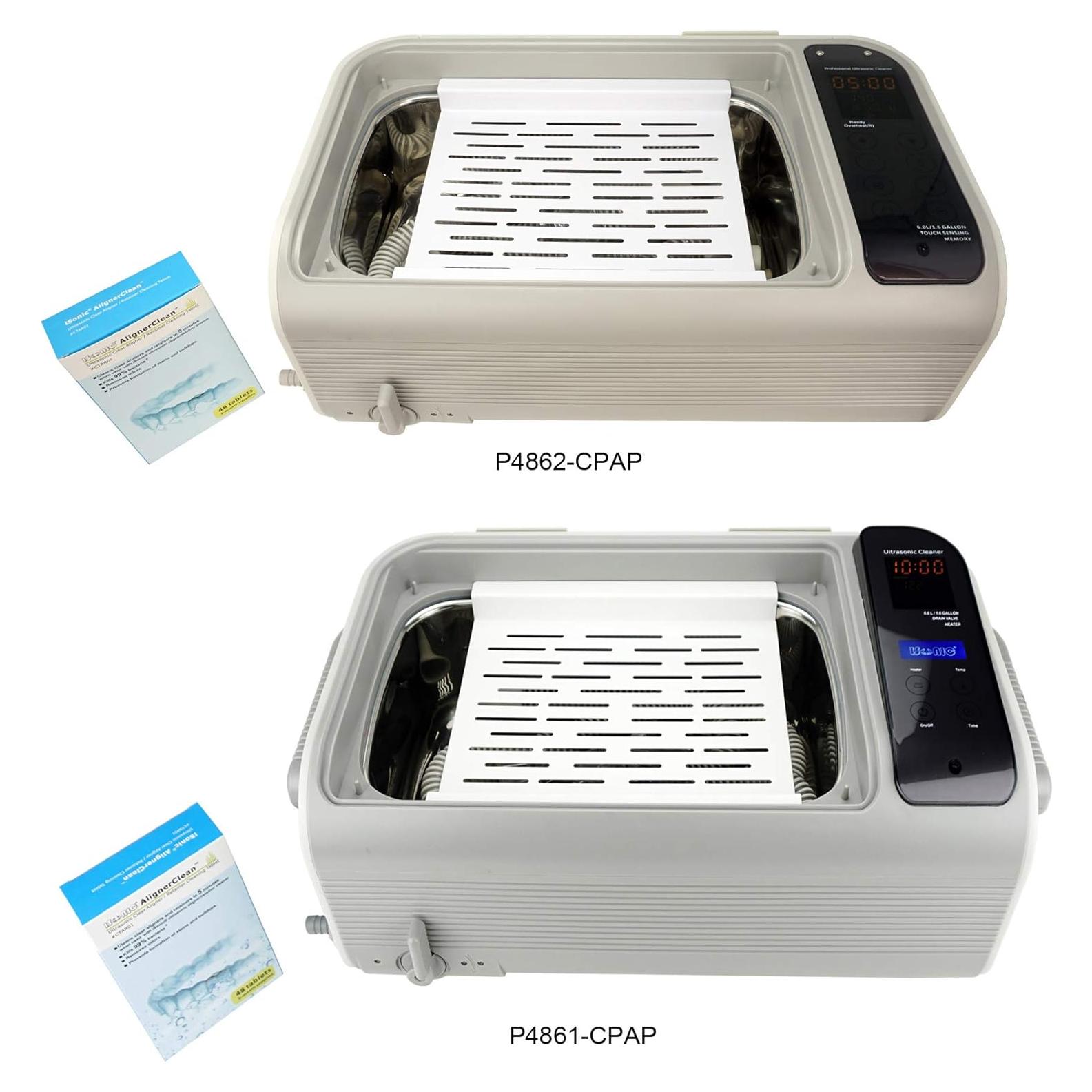 Limpiador Ultrasónico CPAP iSonic P4862-CPAP 6L 110V