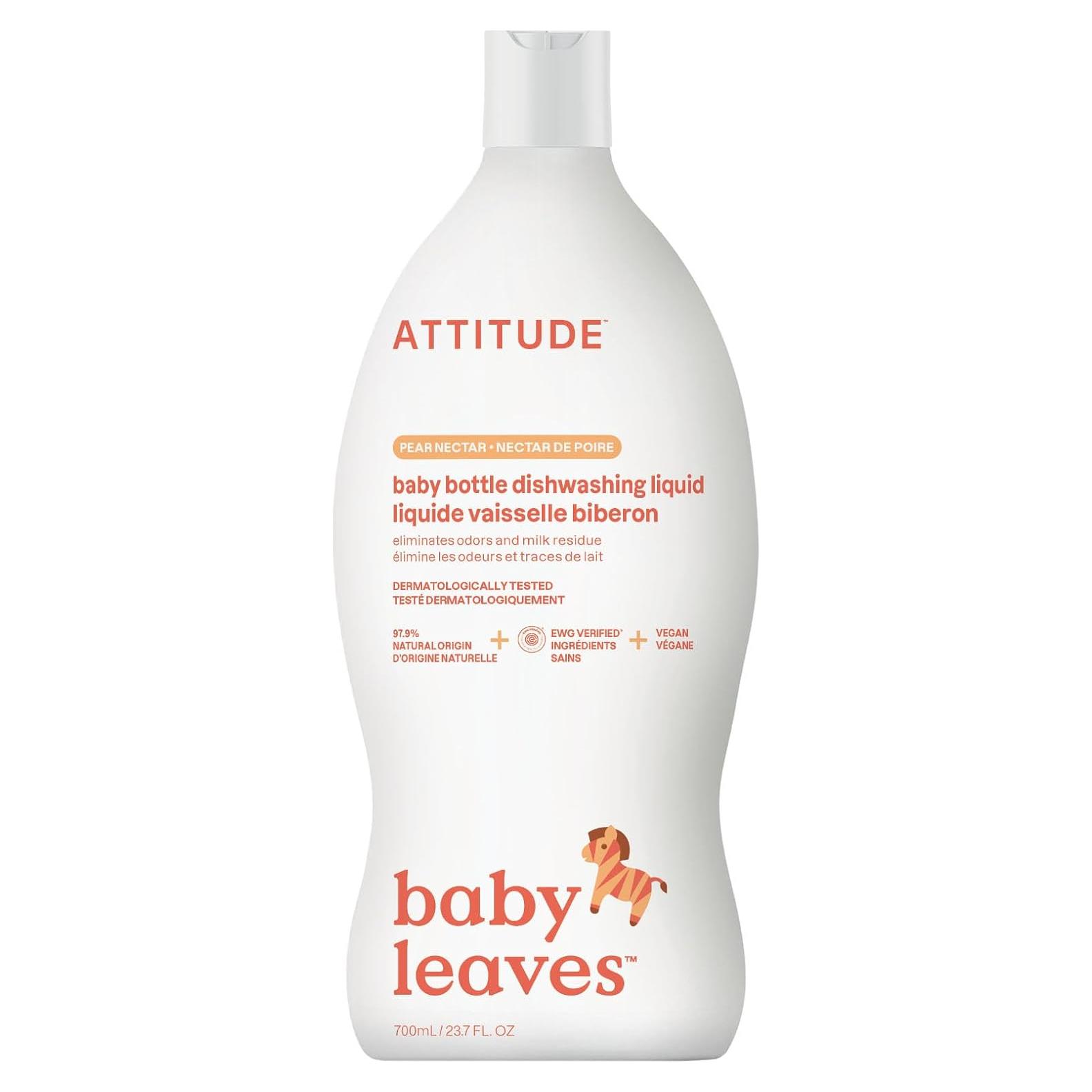 Jabón Líquido para Platos ATTITUDE 700 ml Nectar de Pera