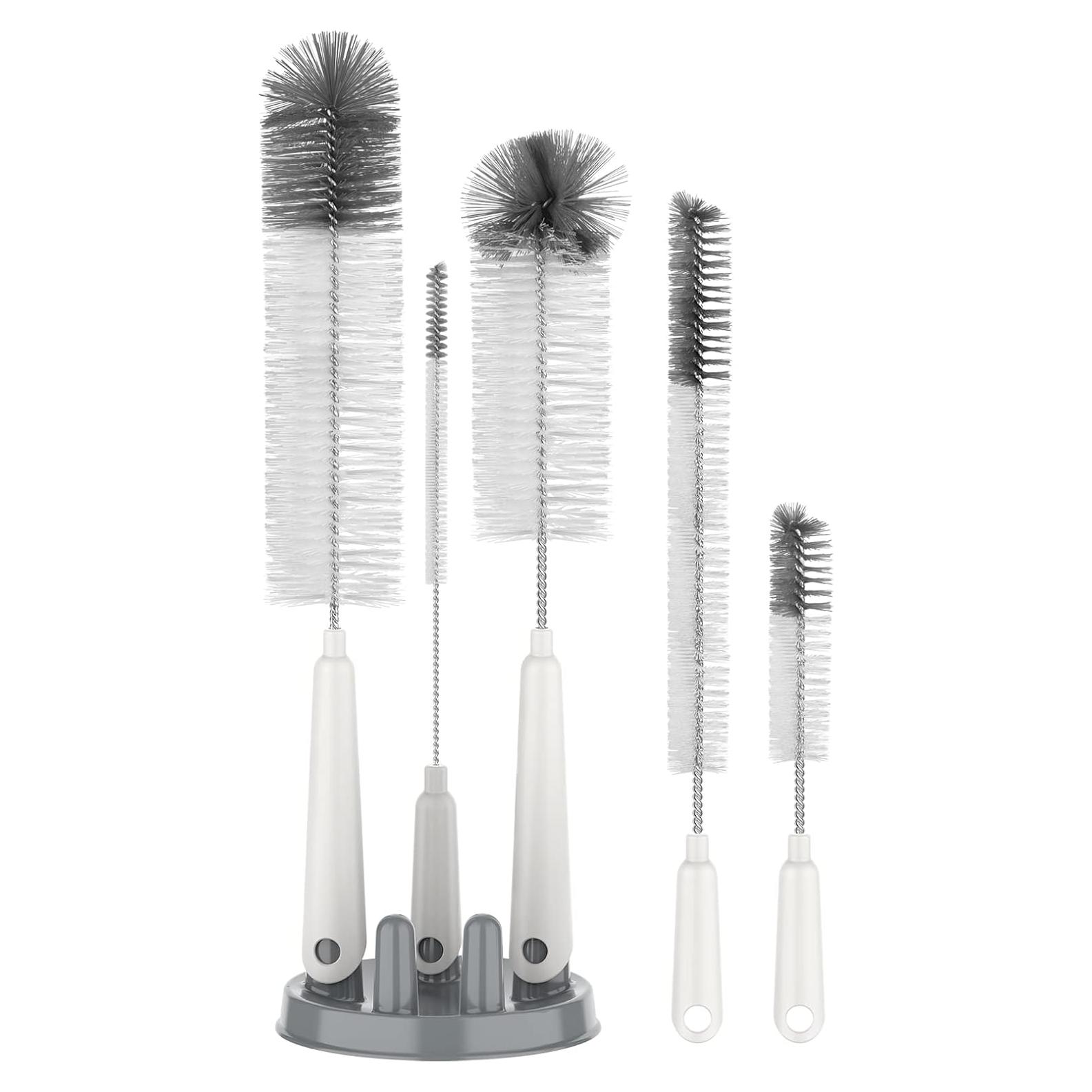 Juego de 5 Cepillos de Limpieza MR.SIGA para Botellas