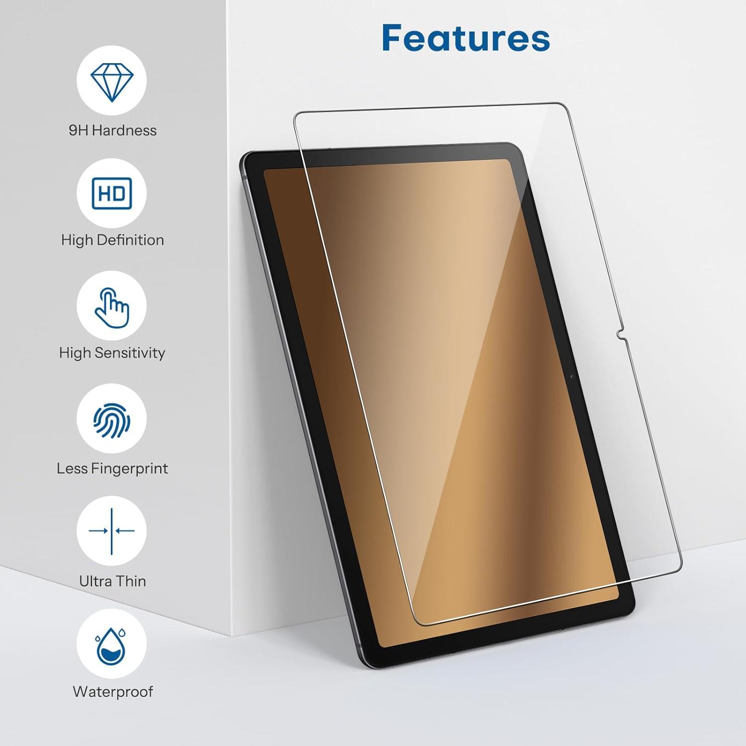 SPARIN Protector de Pantalla Vidrio Templado para Galaxy Tab A9 Plus 11"