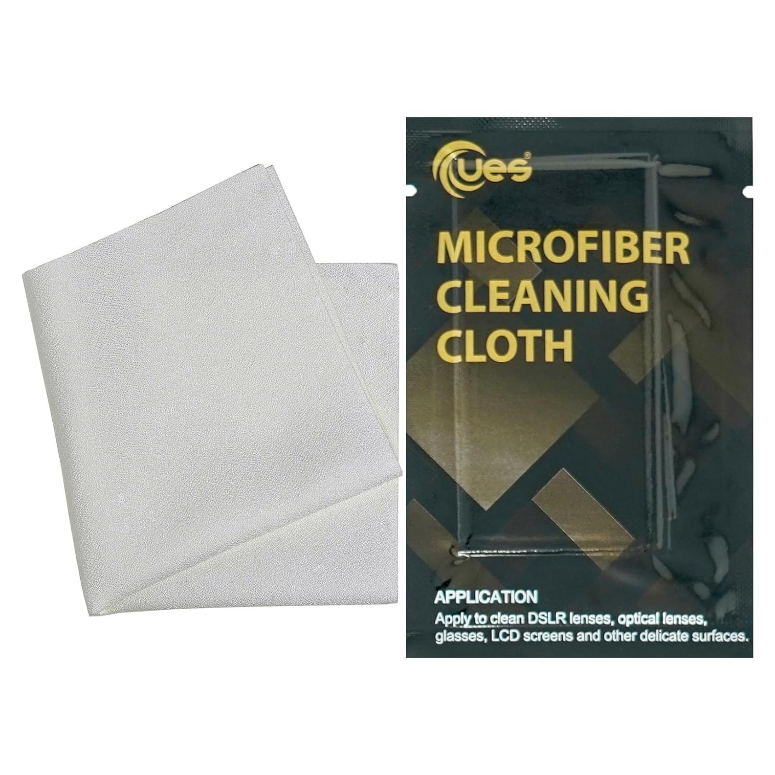 Toalla de Microfibra UES 8pcs 15x15cm para Limpieza de Lentes