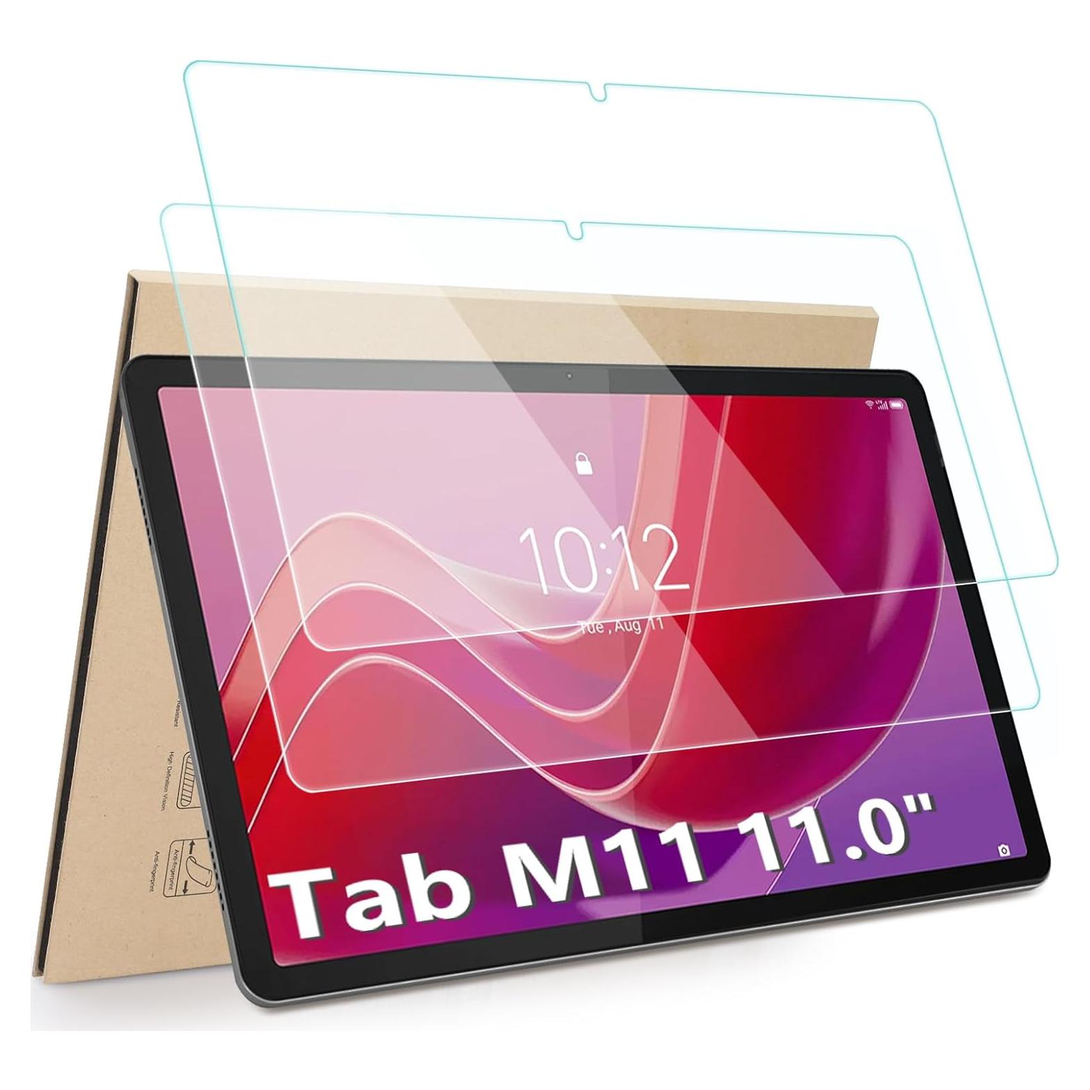 Paquete de 2 Protectores de Pantalla Hianjoo para Lenovo Tab M11 11"