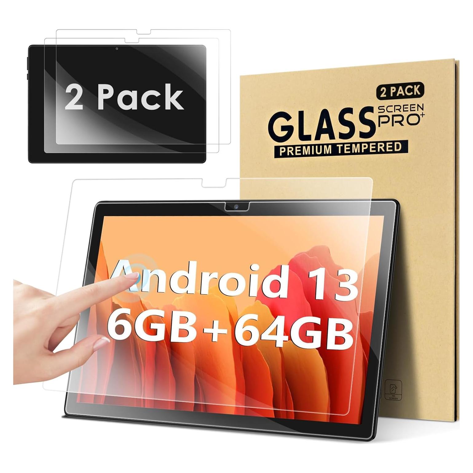 Protector de Pantalla DETUOSI 10.1" Vidrio Templado ECOPAD THTH-K12C