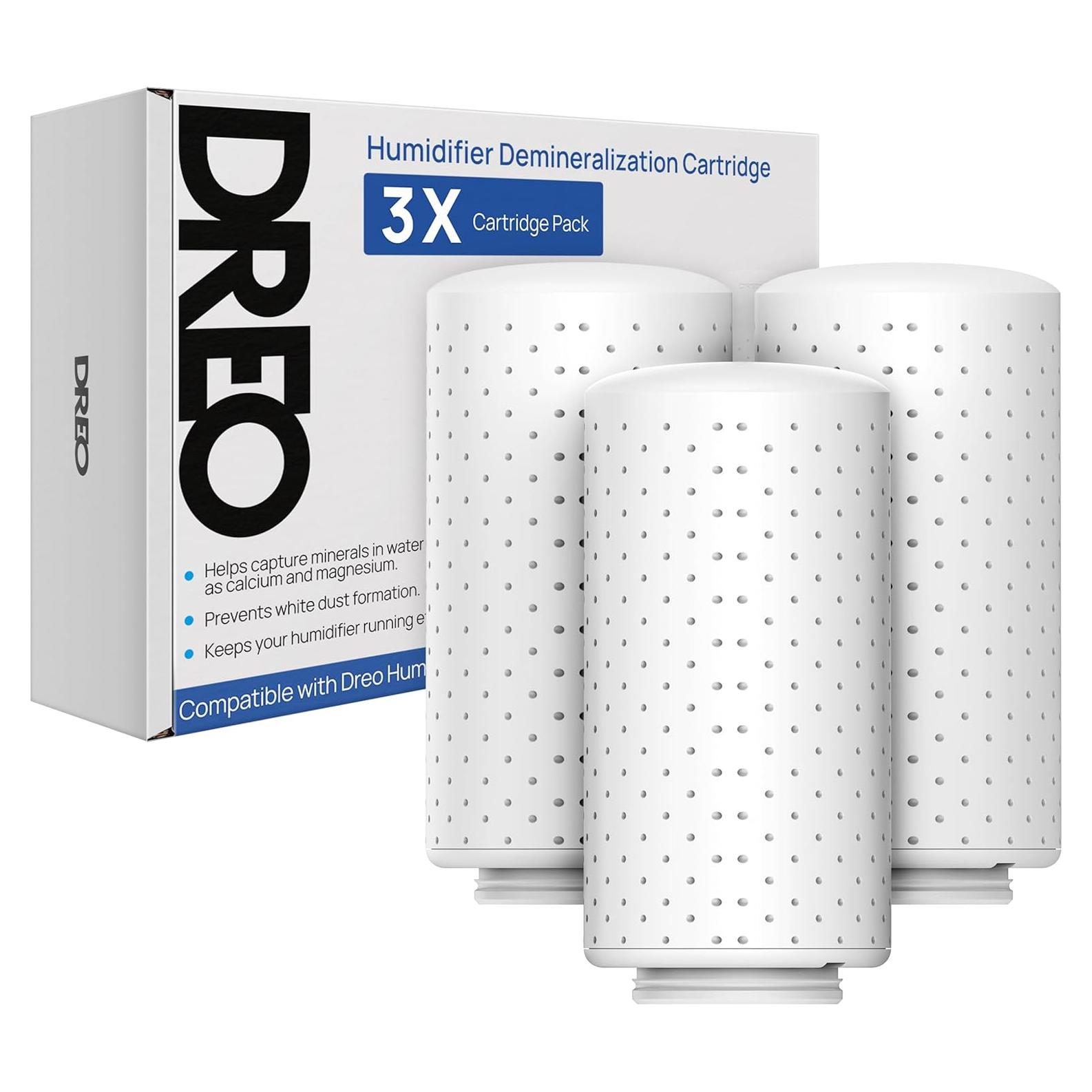 Cartucho de Desmineralización Dreo 3-Pack para Humidificadores
