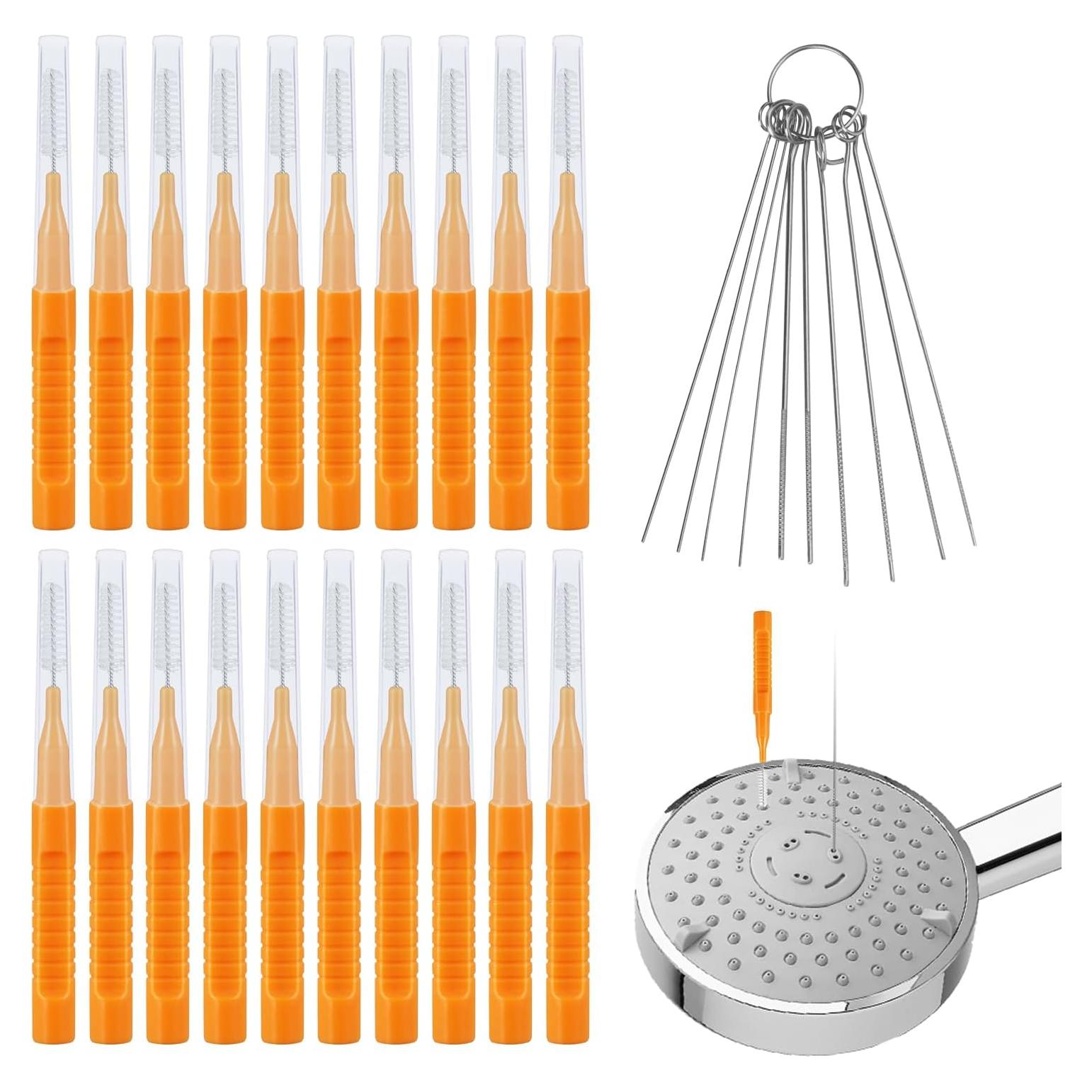 30 Piezas Herramientas de Limpieza Cabezal de Ducha XIHIRCD